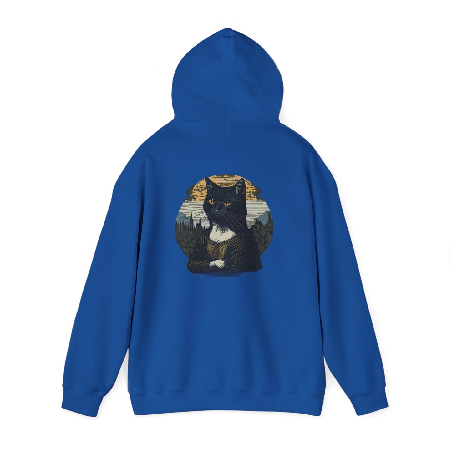 Cozy Cat-Themed personalized Unisex Hooded Sweatshirt, Perfect Gift for Cat Lovers, Casual Wear, Animal Lover Apparel, Hoodie for All Seasons