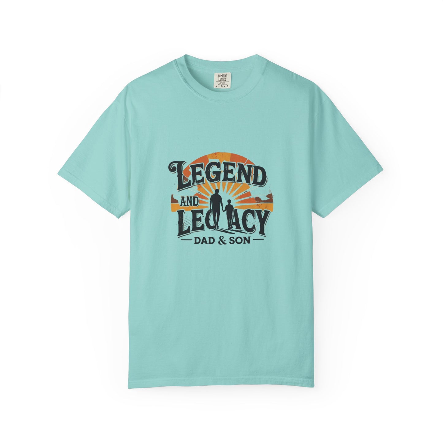 Legend and Legacy Dad & Son T-Shirt - Unisex Gift for Father’s Day, Family Bonding, Nostalgic Apparel, Casual Wear