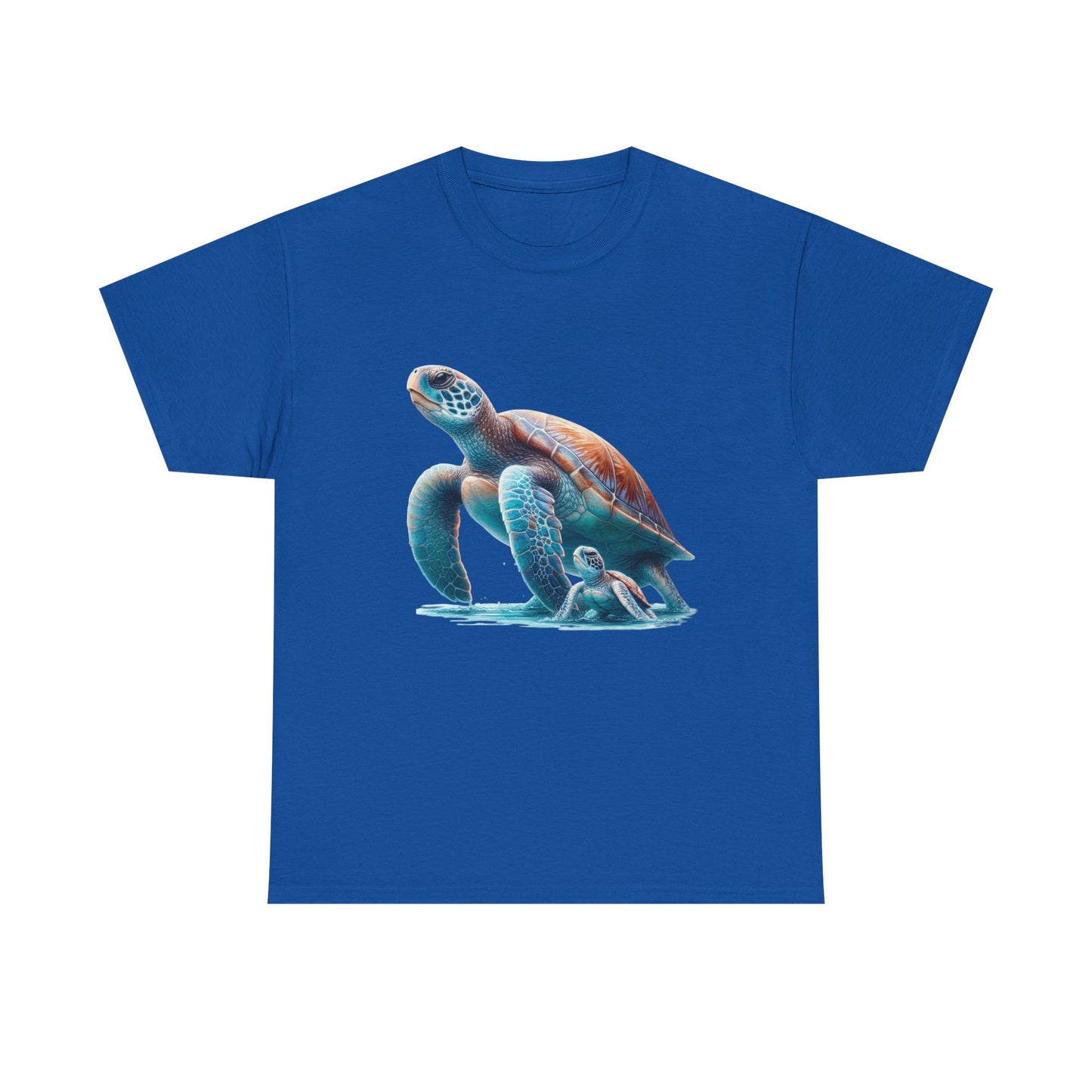 Turtle Adventure Unisex Tee | Ocean-Inspired Cotton Shirt, Nature Lover Gift, Beach Day Outfit, Cute Animal Tee, Eco-Friendly Fashion