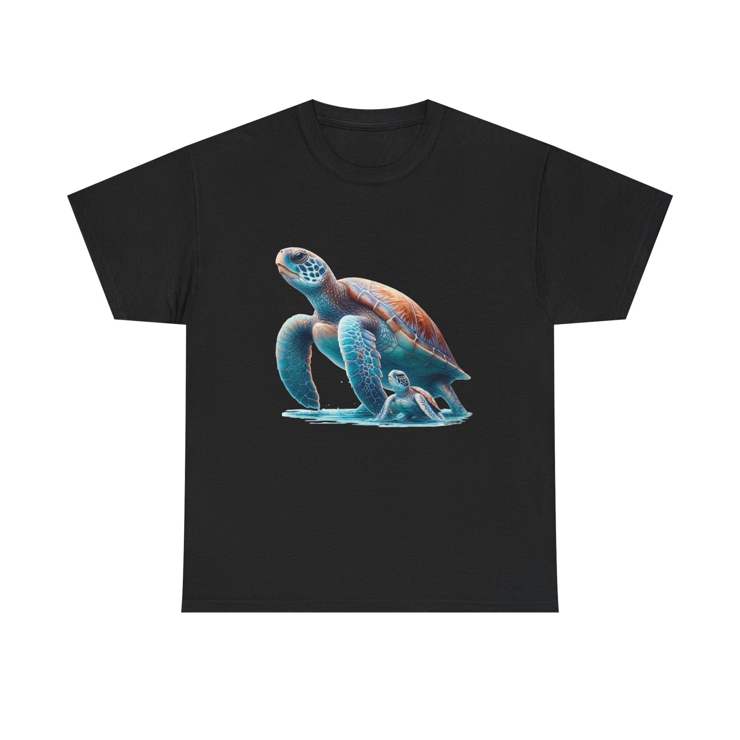 Turtle Adventure Unisex Tee | Ocean-Inspired Cotton Shirt, Nature Lover Gift, Beach Day Outfit, Cute Animal Tee, Eco-Friendly Fashion