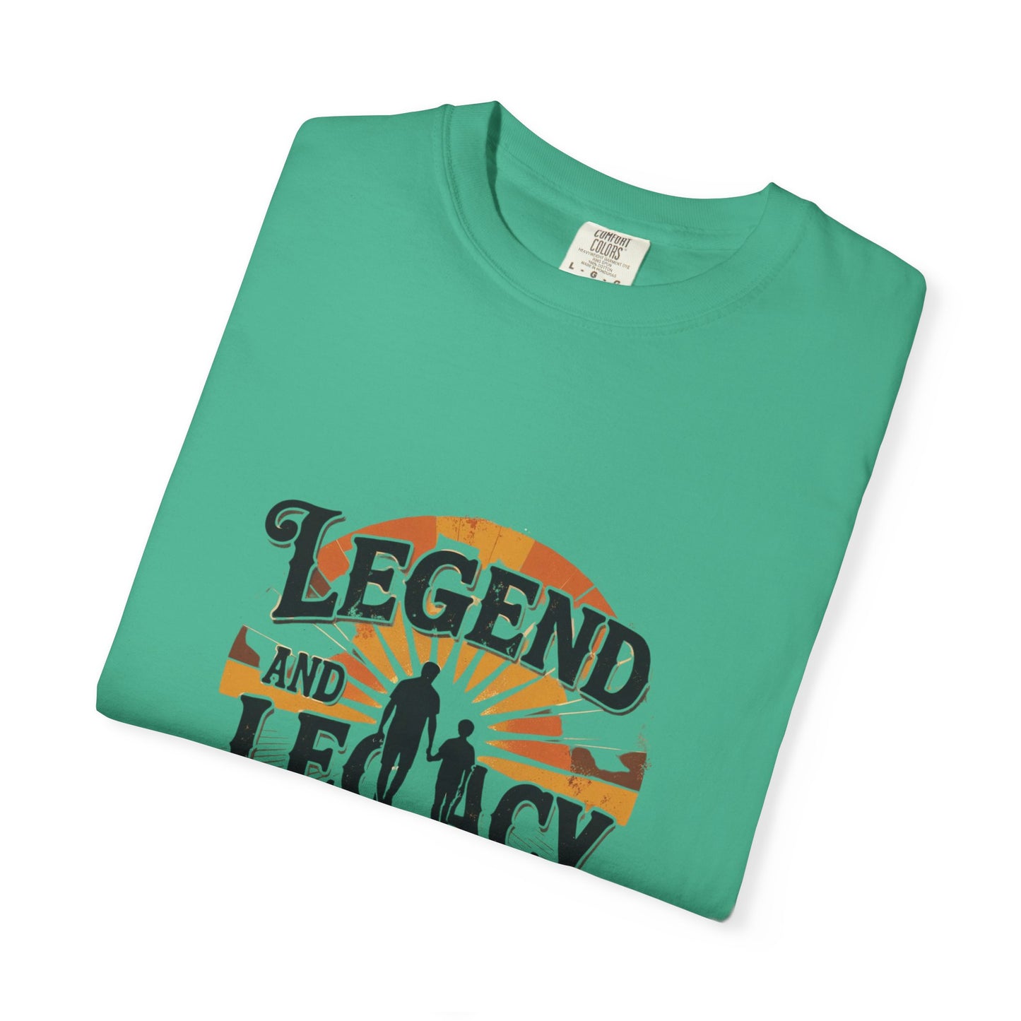 Legend and Legacy Dad & Son T-Shirt - Unisex Gift for Father’s Day, Family Bonding, Nostalgic Apparel, Casual Wear