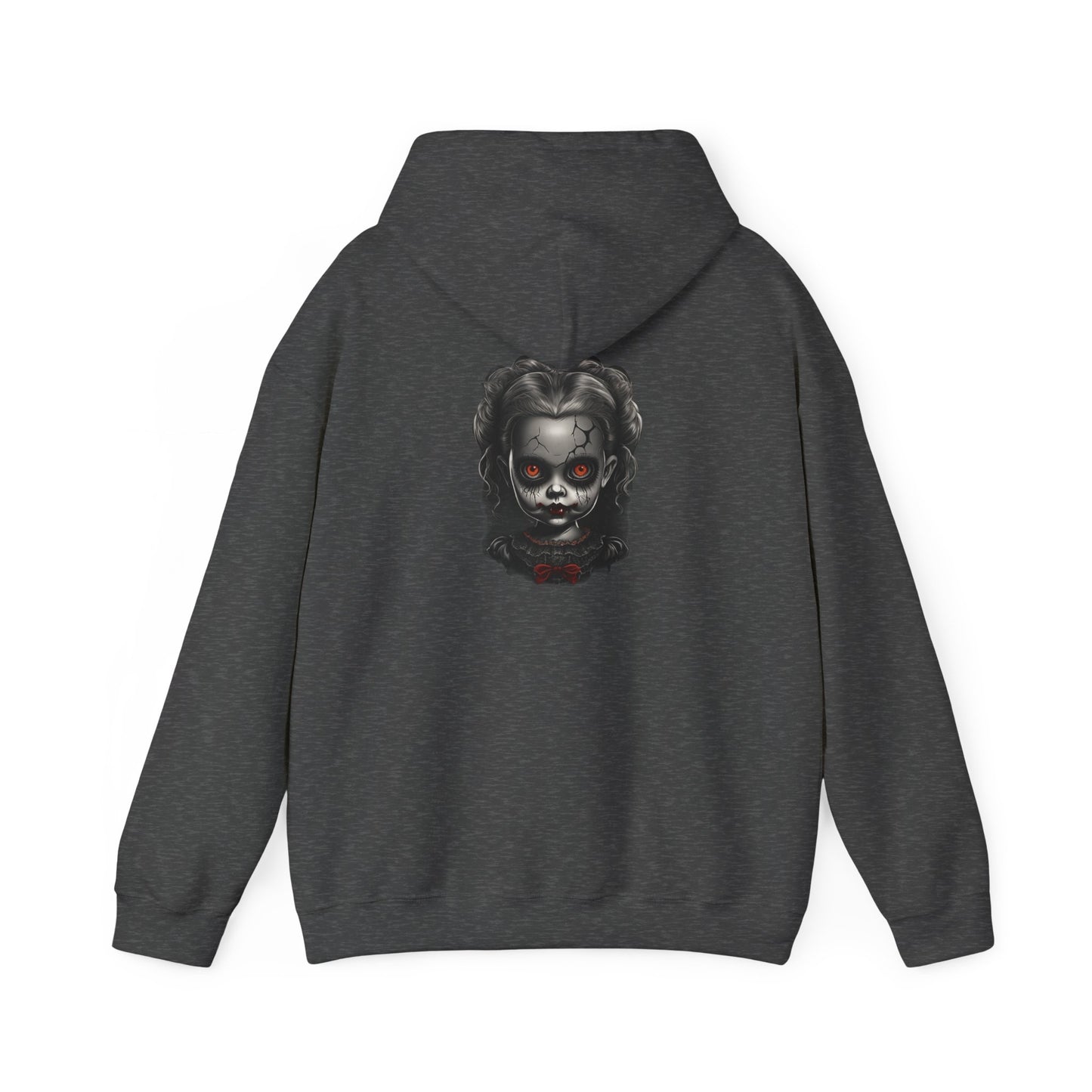 Spooky Horror personalized Unisex Hooded Sweatshirt, Graphic Hoodie, Halloween Apparel, Dark Fantasy, Unique Gift for Horror Lovers