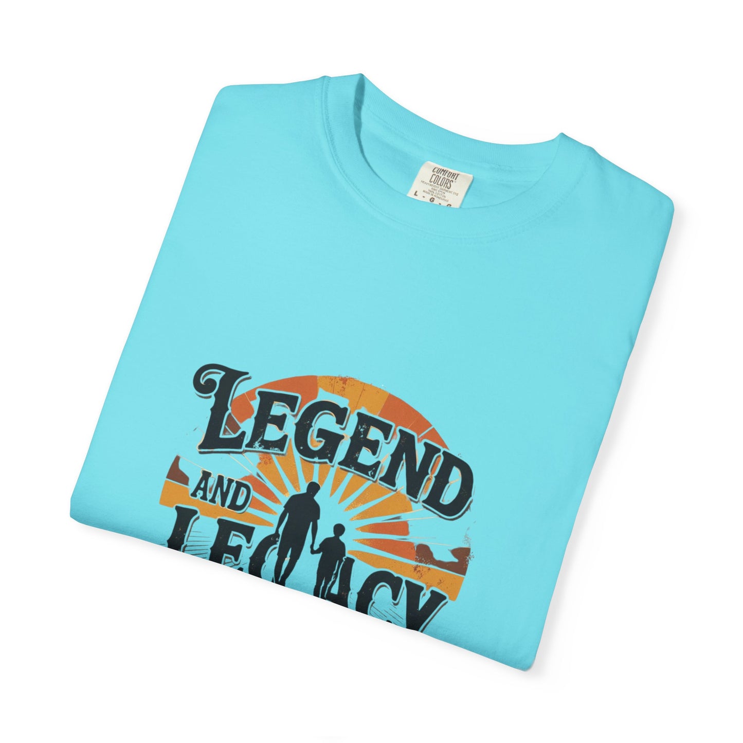 Legend and Legacy Dad & Son T-Shirt - Unisex Gift for Father’s Day, Family Bonding, Nostalgic Apparel, Casual Wear
