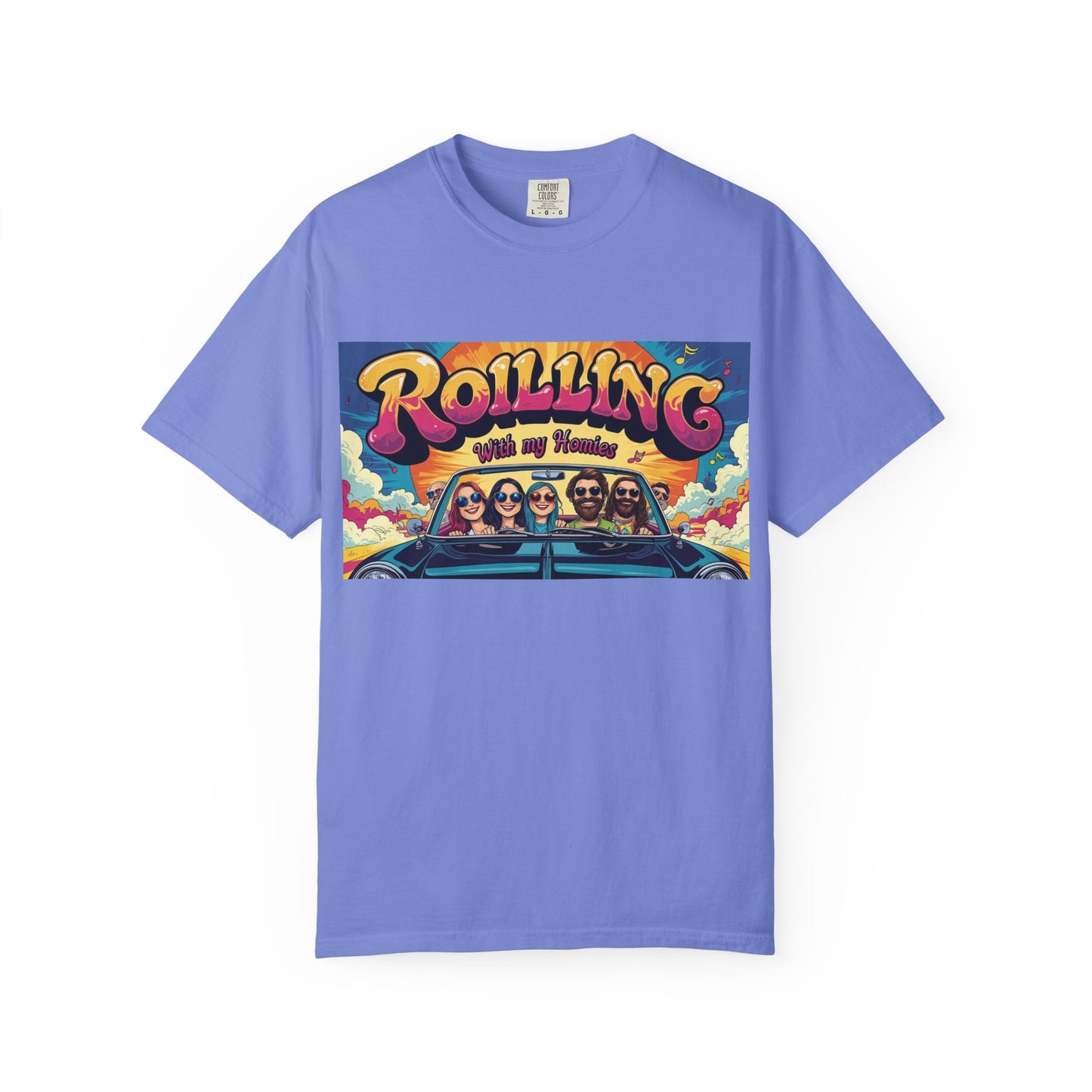 Road Trip Vibes Unisex T-Shirt, Vintage Graphic Tee, Summer Outfit, Gift for Friends, Fun Road Trip Shirt