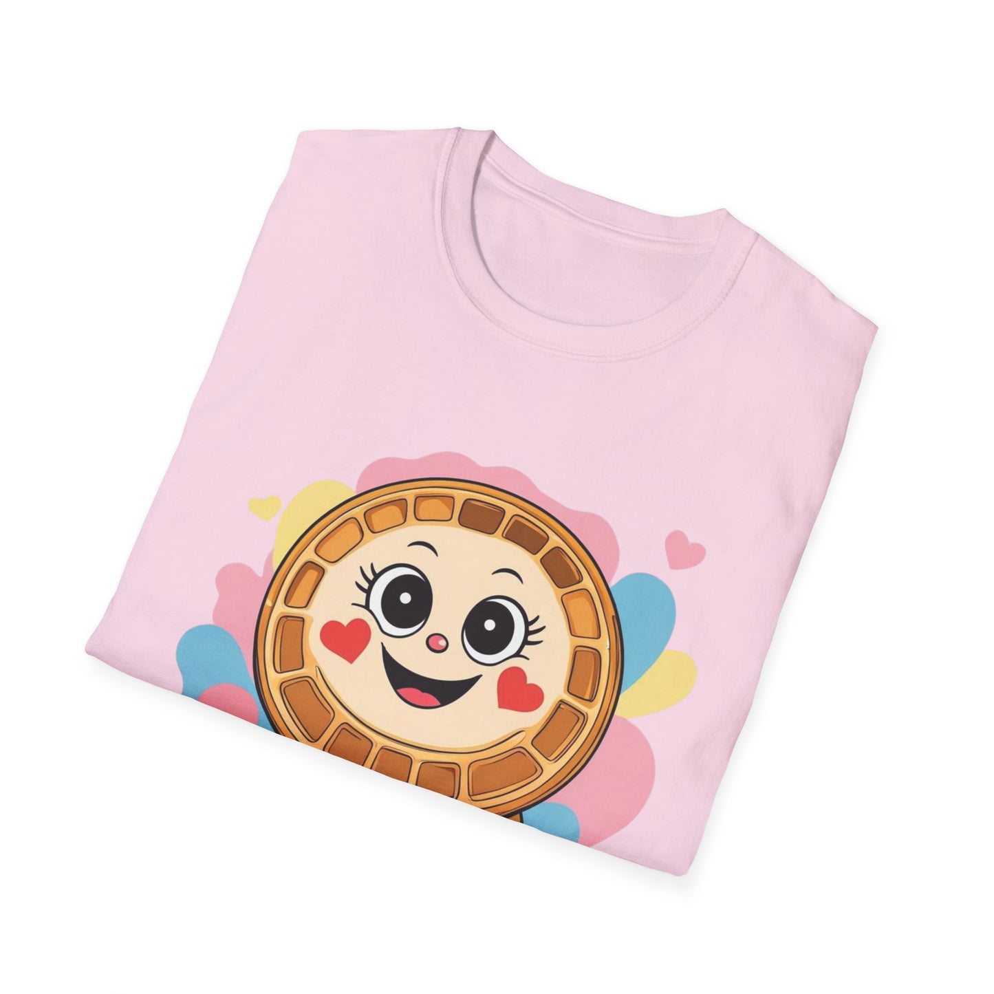 I Like You A Waffle Lot Funny Unisex T-Shirt – Cute Breakfast Pun Tee for Waffle Lovers