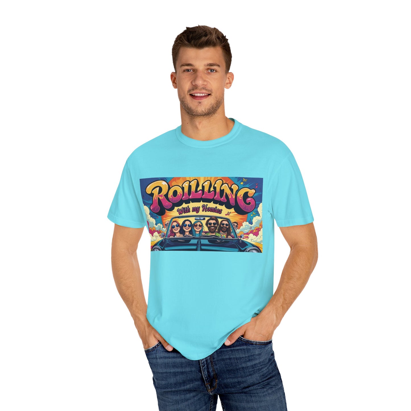 Road Trip Vibes Unisex T-Shirt, Vintage Graphic Tee, Summer Outfit, Gift for Friends, Fun Road Trip Shirt