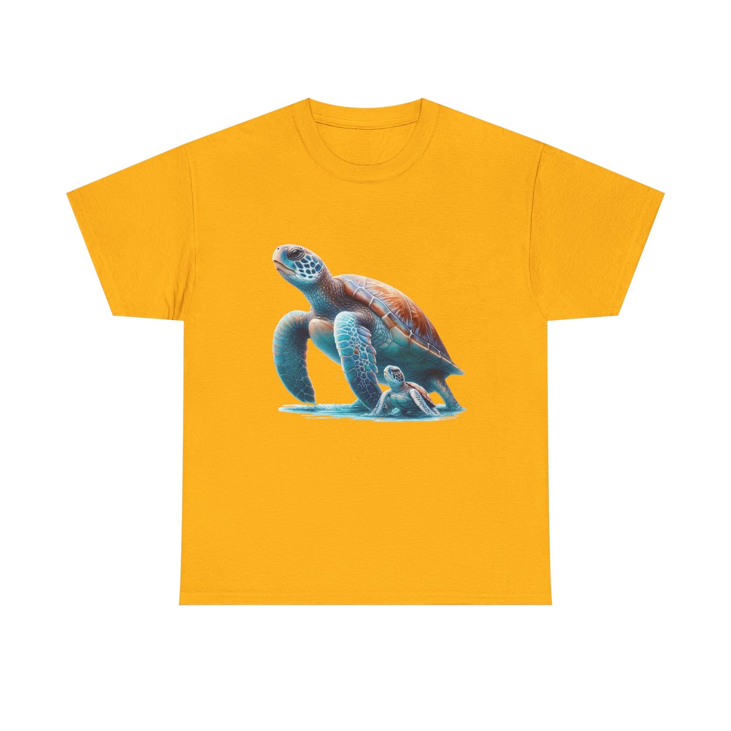 Turtle Adventure Unisex Tee | Ocean-Inspired Cotton Shirt, Nature Lover Gift, Beach Day Outfit, Cute Animal Tee, Eco-Friendly Fashion