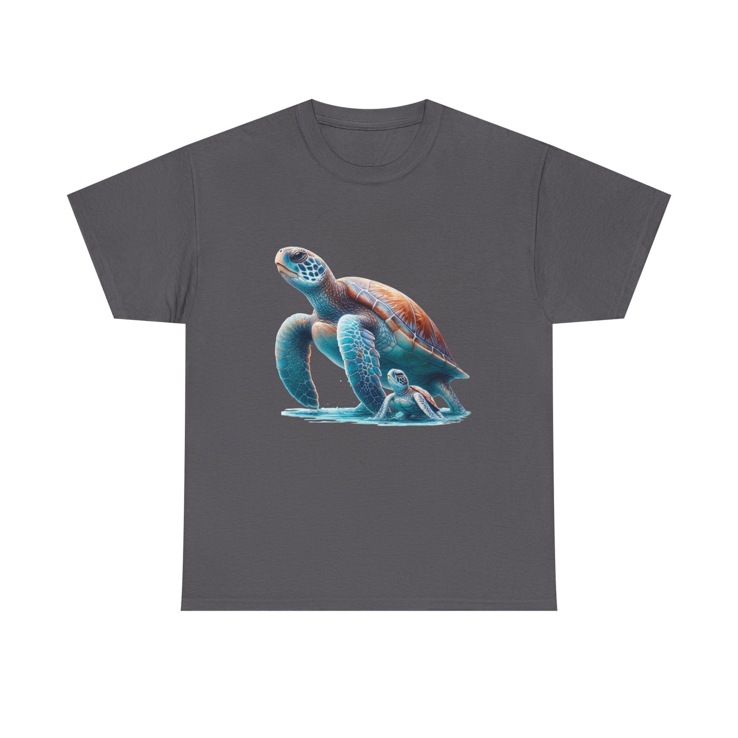 Turtle Adventure Unisex Tee | Ocean-Inspired Cotton Shirt, Nature Lover Gift, Beach Day Outfit, Cute Animal Tee, Eco-Friendly Fashion