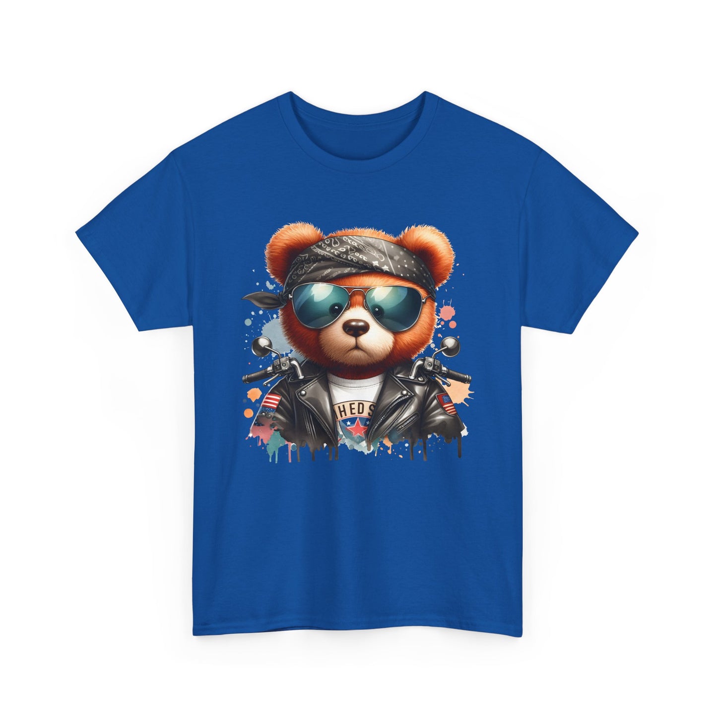 Cool Teddy Graphic Tee | Unisex Heavy Cotton Tee | Trendy, Casual Wear, Gift for Friends, Music Festivals, Summer Vibes