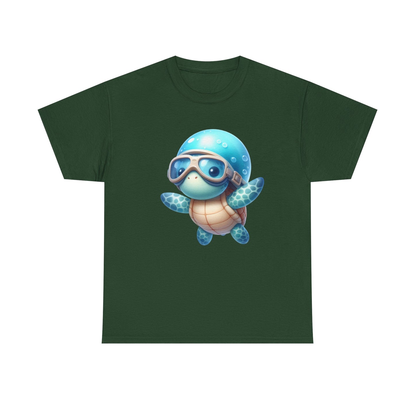 Cute Turtle Adventure Tee, Animal Lover Shirt, Beach Picnic Outfit, Fun Gift for Kids, Eco-Friendly Fashion, Summer Casual Wear