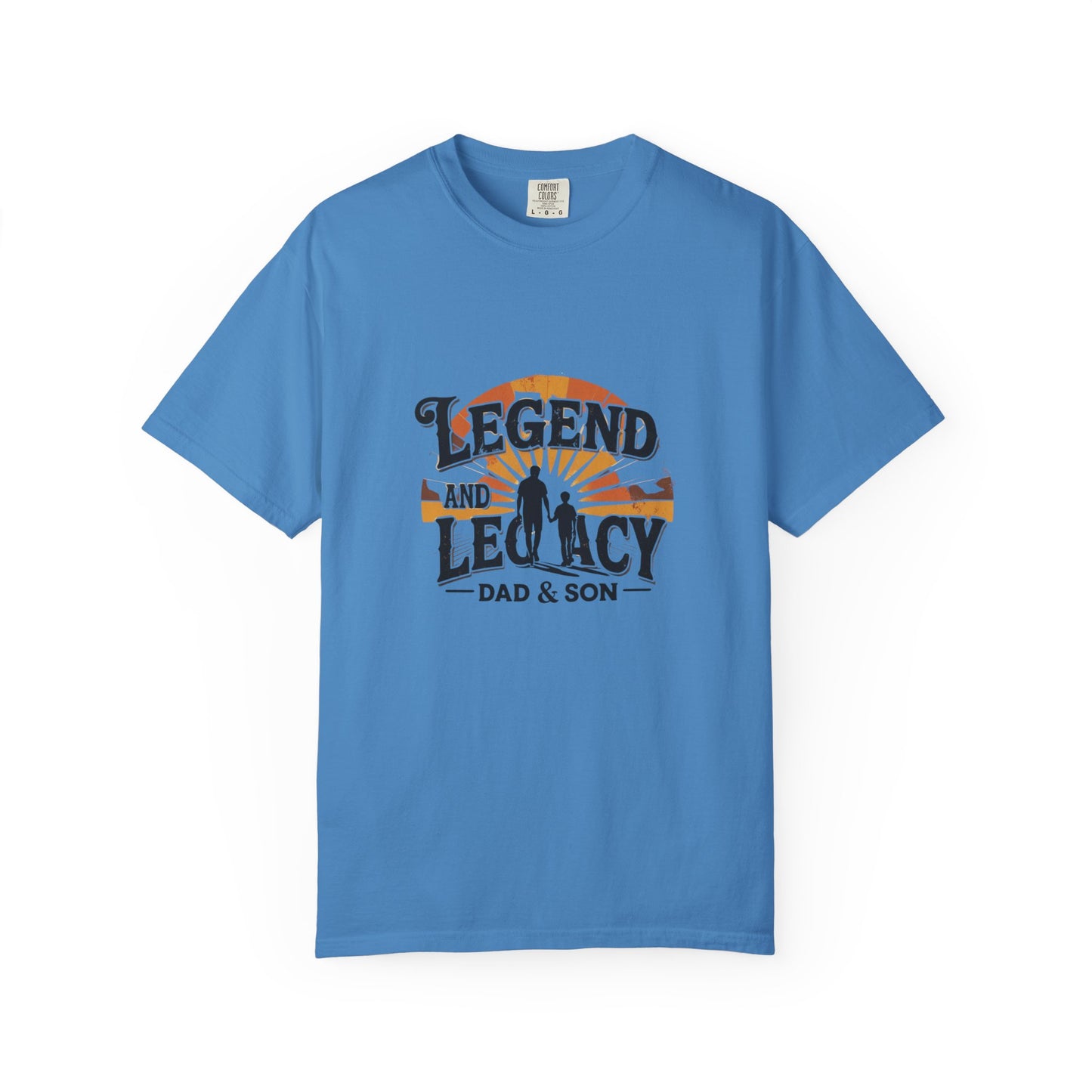 Legend and Legacy Dad & Son T-Shirt - Unisex Gift for Father’s Day, Family Bonding, Nostalgic Apparel, Casual Wear