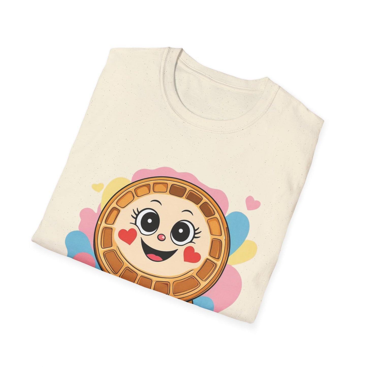 I Like You A Waffle Lot Funny Unisex T-Shirt – Cute Breakfast Pun Tee for Waffle Lovers