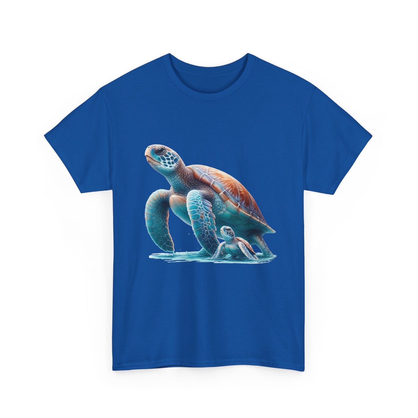 Turtle Adventure Unisex Tee | Ocean-Inspired Cotton Shirt, Nature Lover Gift, Beach Day Outfit, Cute Animal Tee, Eco-Friendly Fashion