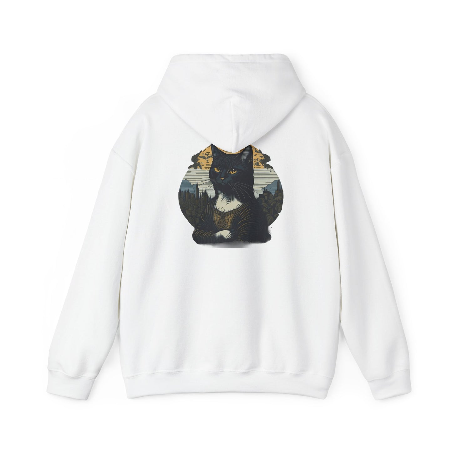 Cozy Cat-Themed personalized Unisex Hooded Sweatshirt, Perfect Gift for Cat Lovers, Casual Wear, Animal Lover Apparel, Hoodie for All Seasons