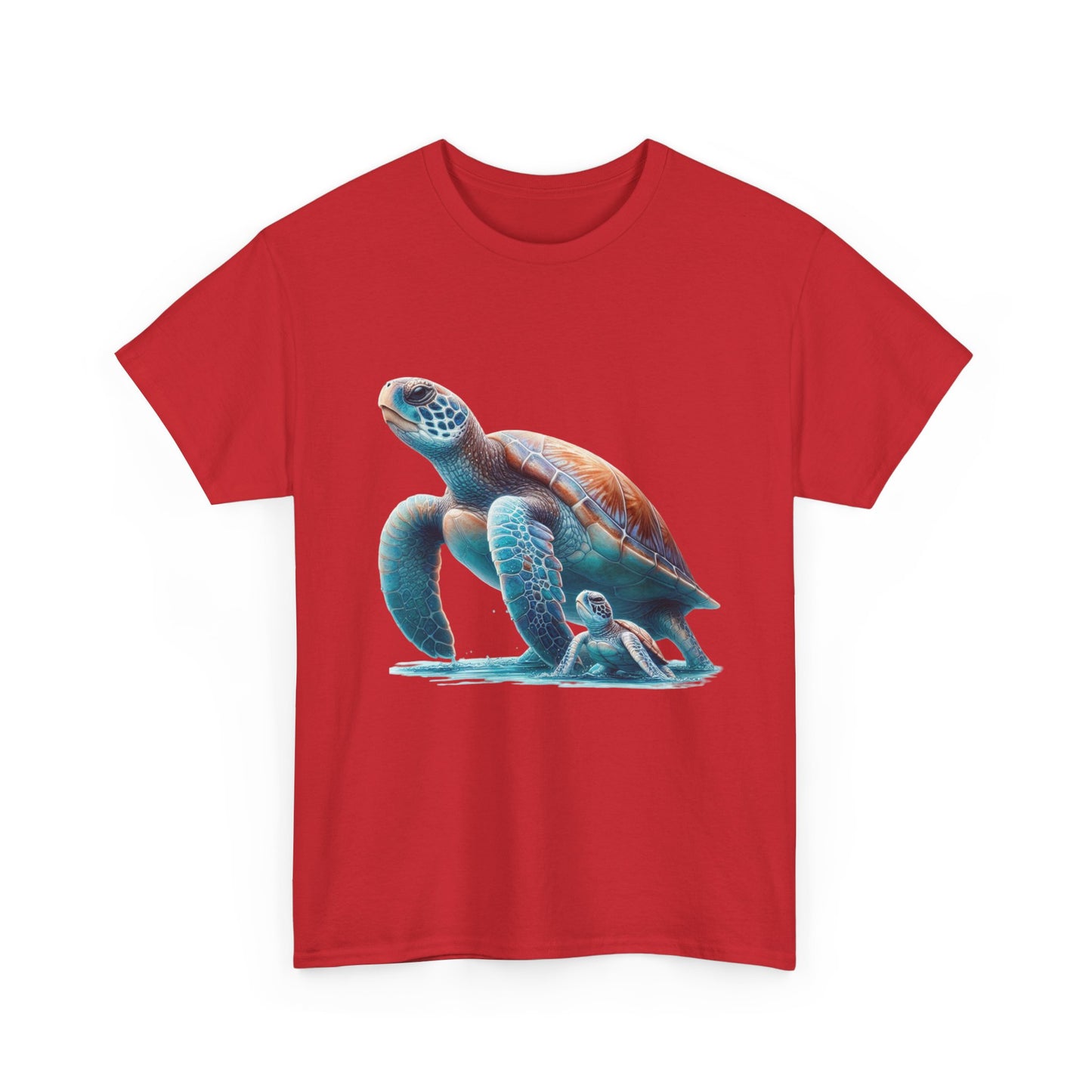 Turtle Adventure Unisex Tee | Ocean-Inspired Cotton Shirt, Nature Lover Gift, Beach Day Outfit, Cute Animal Tee, Eco-Friendly Fashion