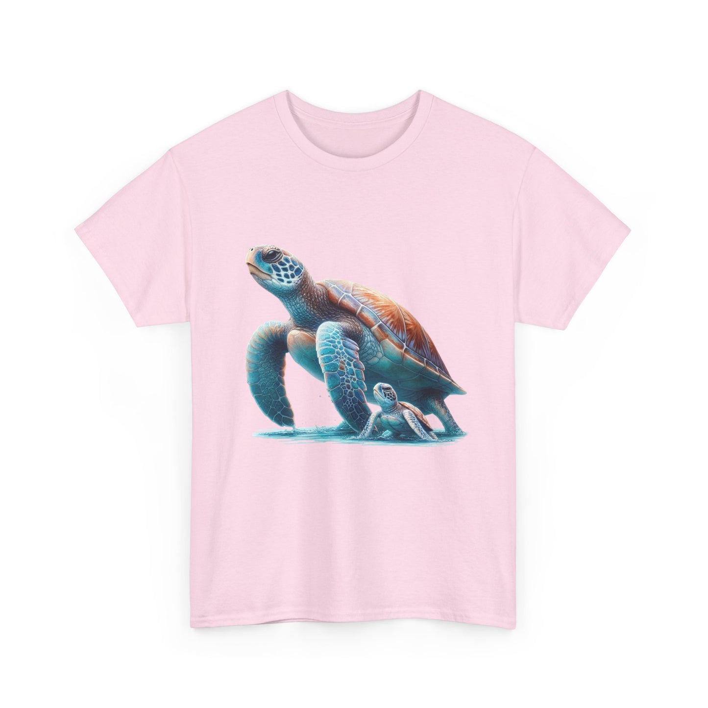 Turtle Adventure Unisex Tee | Ocean-Inspired Cotton Shirt, Nature Lover Gift, Beach Day Outfit, Cute Animal Tee, Eco-Friendly Fashion