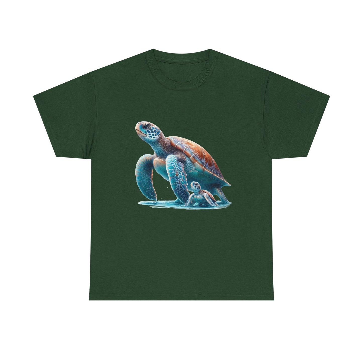 Turtle Adventure Unisex Tee | Ocean-Inspired Cotton Shirt, Nature Lover Gift, Beach Day Outfit, Cute Animal Tee, Eco-Friendly Fashion