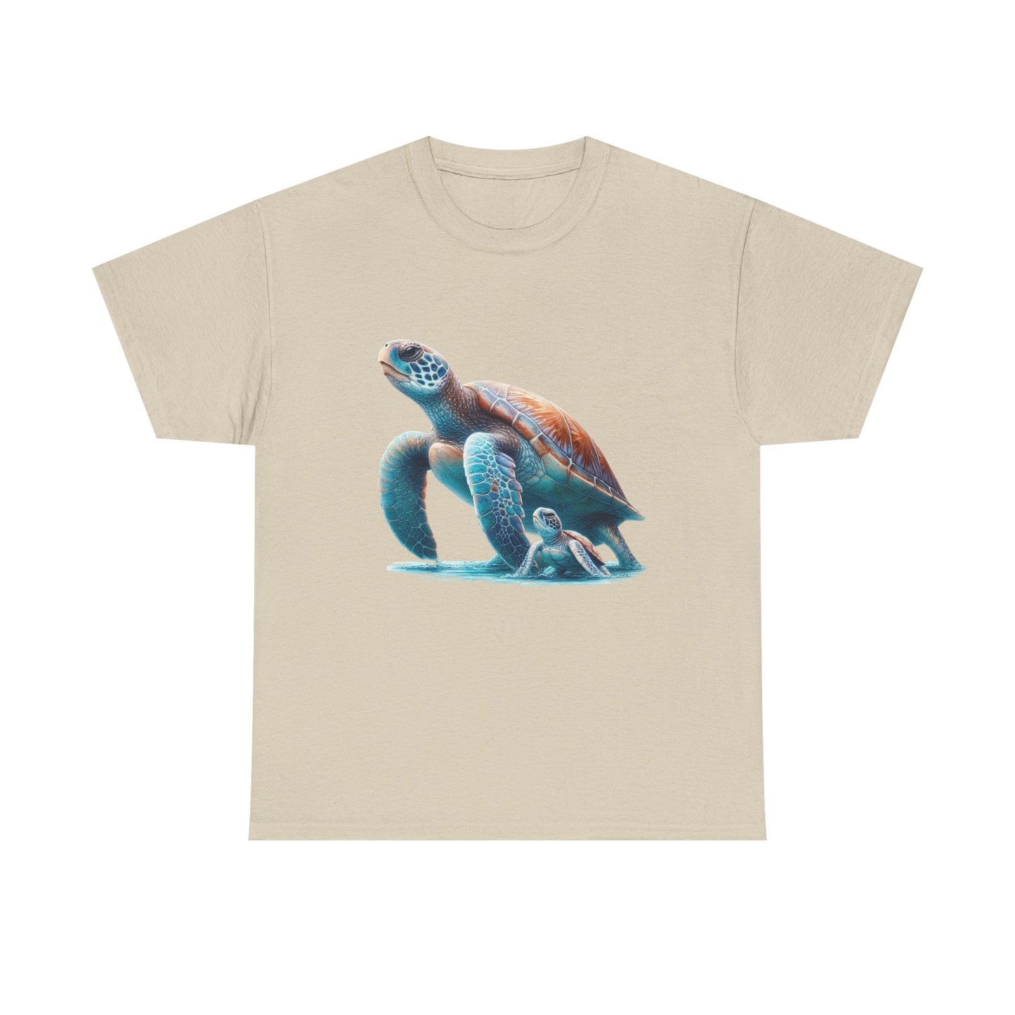 Turtle Adventure Unisex Tee | Ocean-Inspired Cotton Shirt, Nature Lover Gift, Beach Day Outfit, Cute Animal Tee, Eco-Friendly Fashion