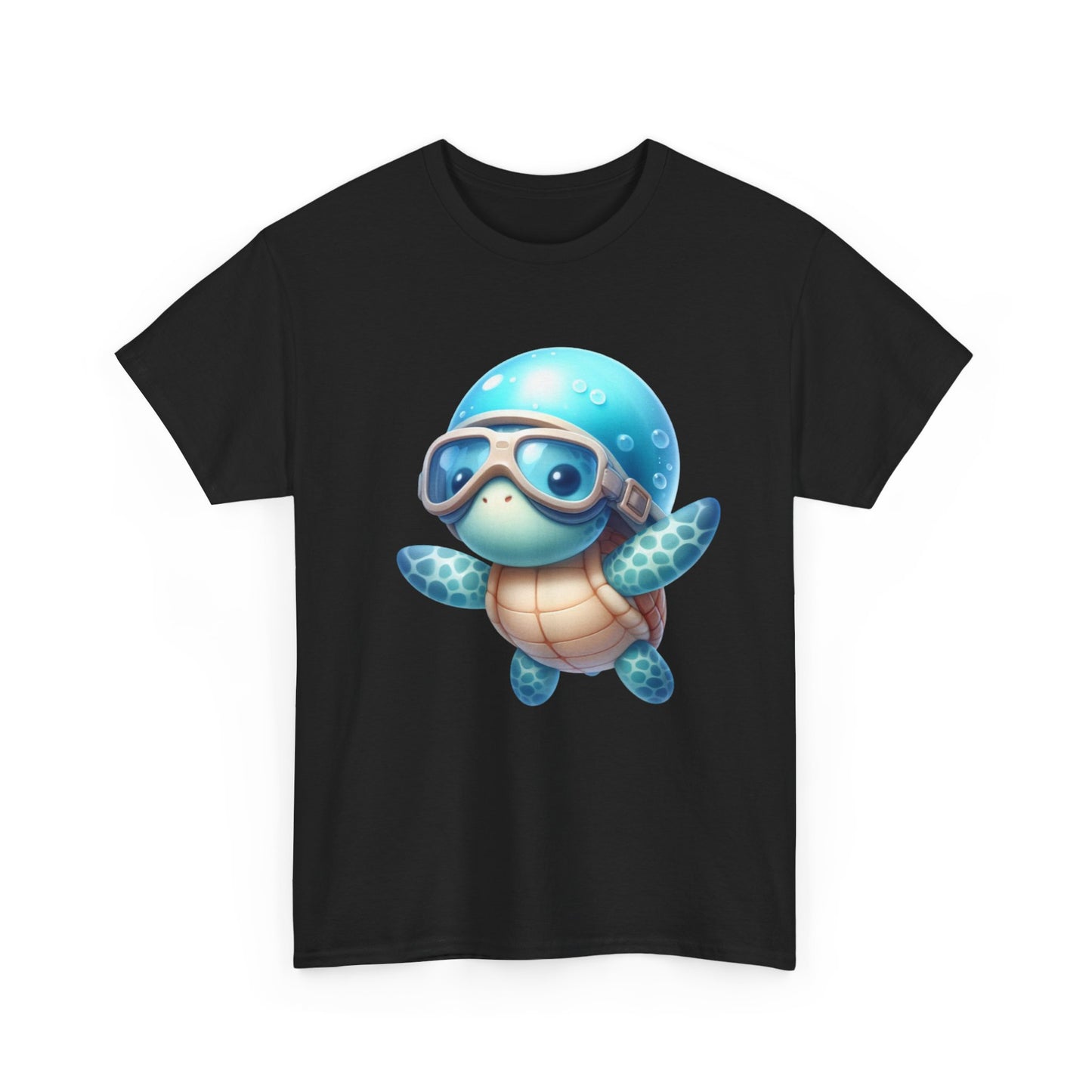 Cute Turtle Adventure Tee, Animal Lover Shirt, Beach Picnic Outfit, Fun Gift for Kids, Eco-Friendly Fashion, Summer Casual Wear