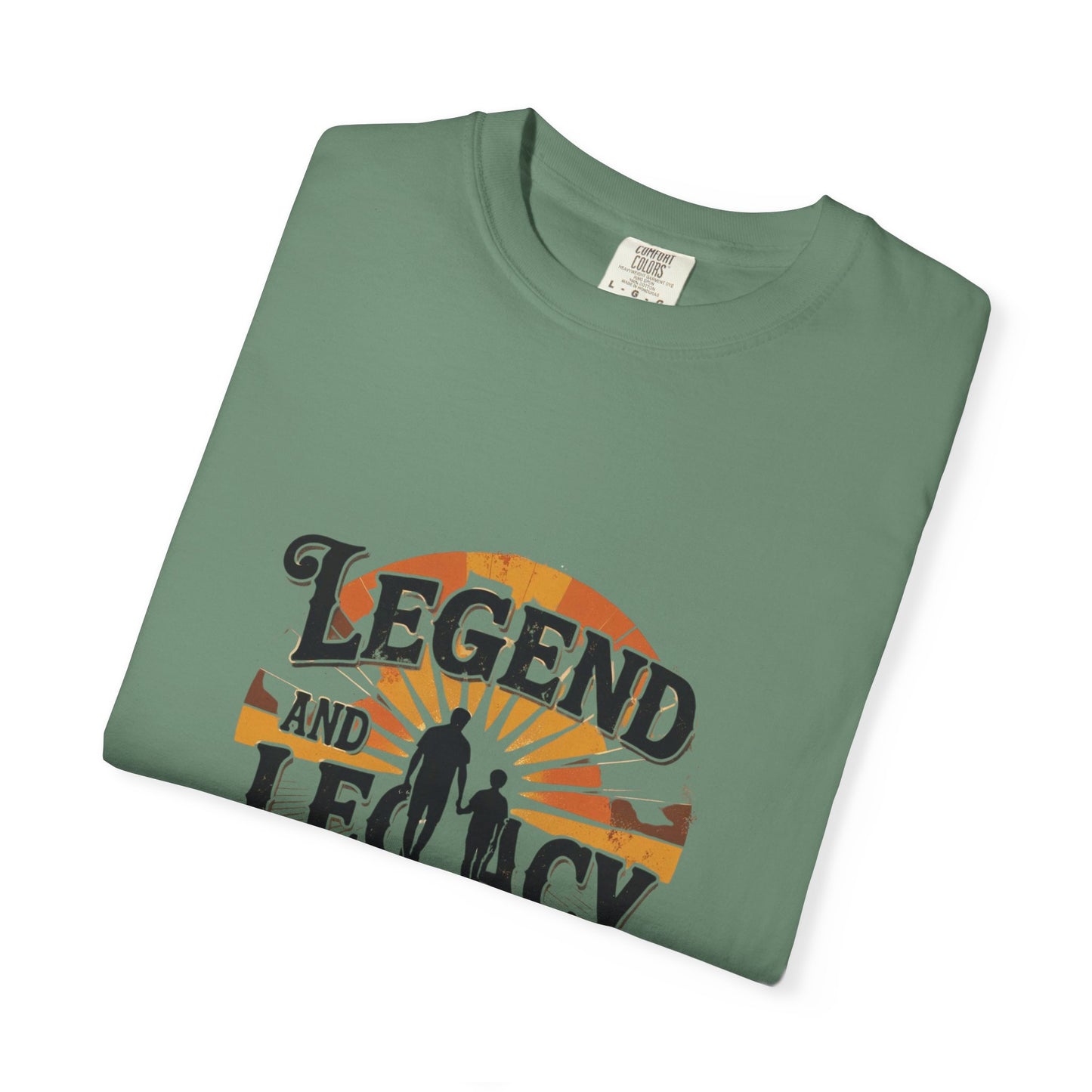 Legend and Legacy Dad & Son T-Shirt - Unisex Gift for Father’s Day, Family Bonding, Nostalgic Apparel, Casual Wear