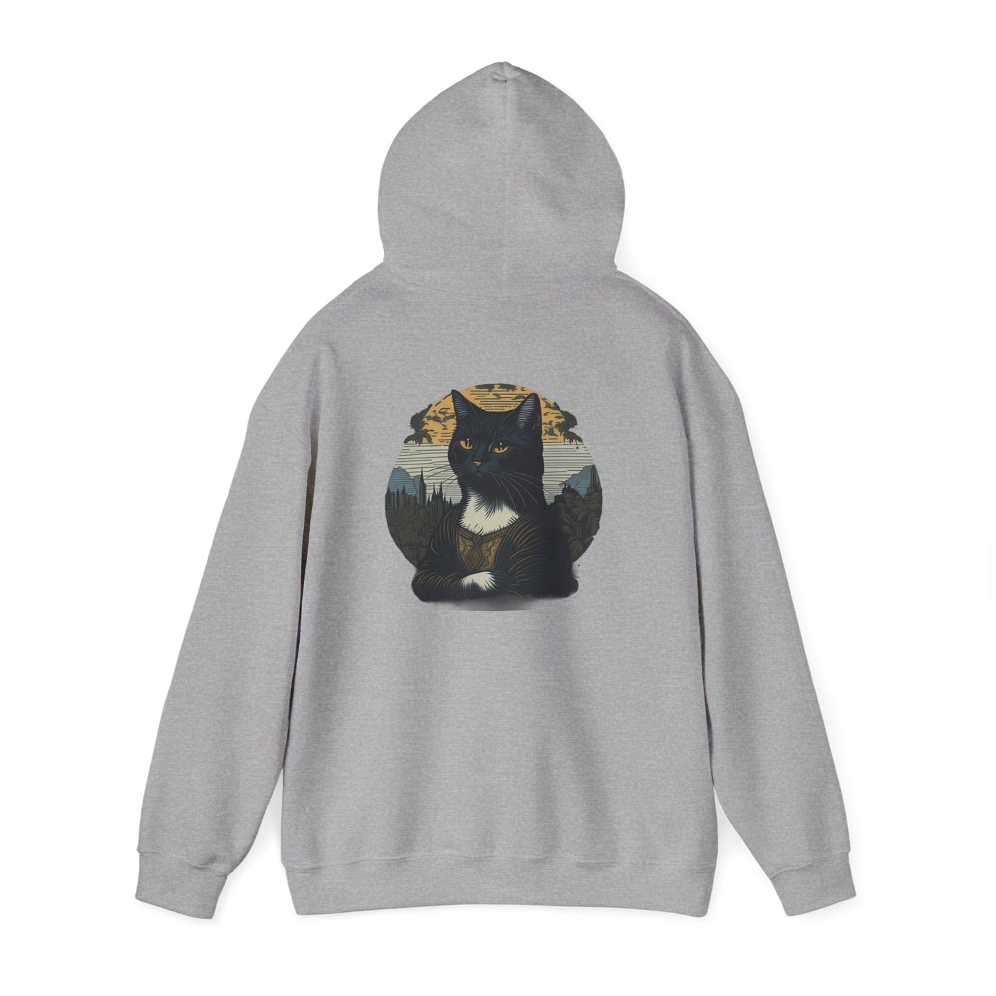 Cozy Cat-Themed personalized Unisex Hooded Sweatshirt, Perfect Gift for Cat Lovers, Casual Wear, Animal Lover Apparel, Hoodie for All Seasons