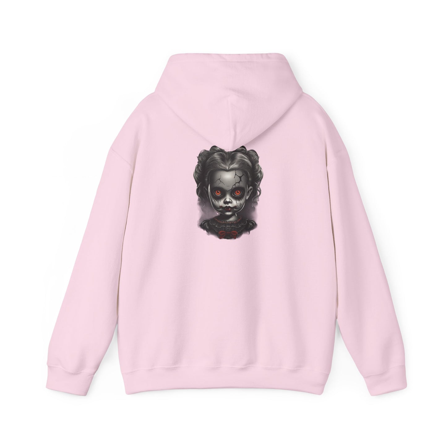 Spooky Horror personalized Unisex Hooded Sweatshirt, Graphic Hoodie, Halloween Apparel, Dark Fantasy, Unique Gift for Horror Lovers