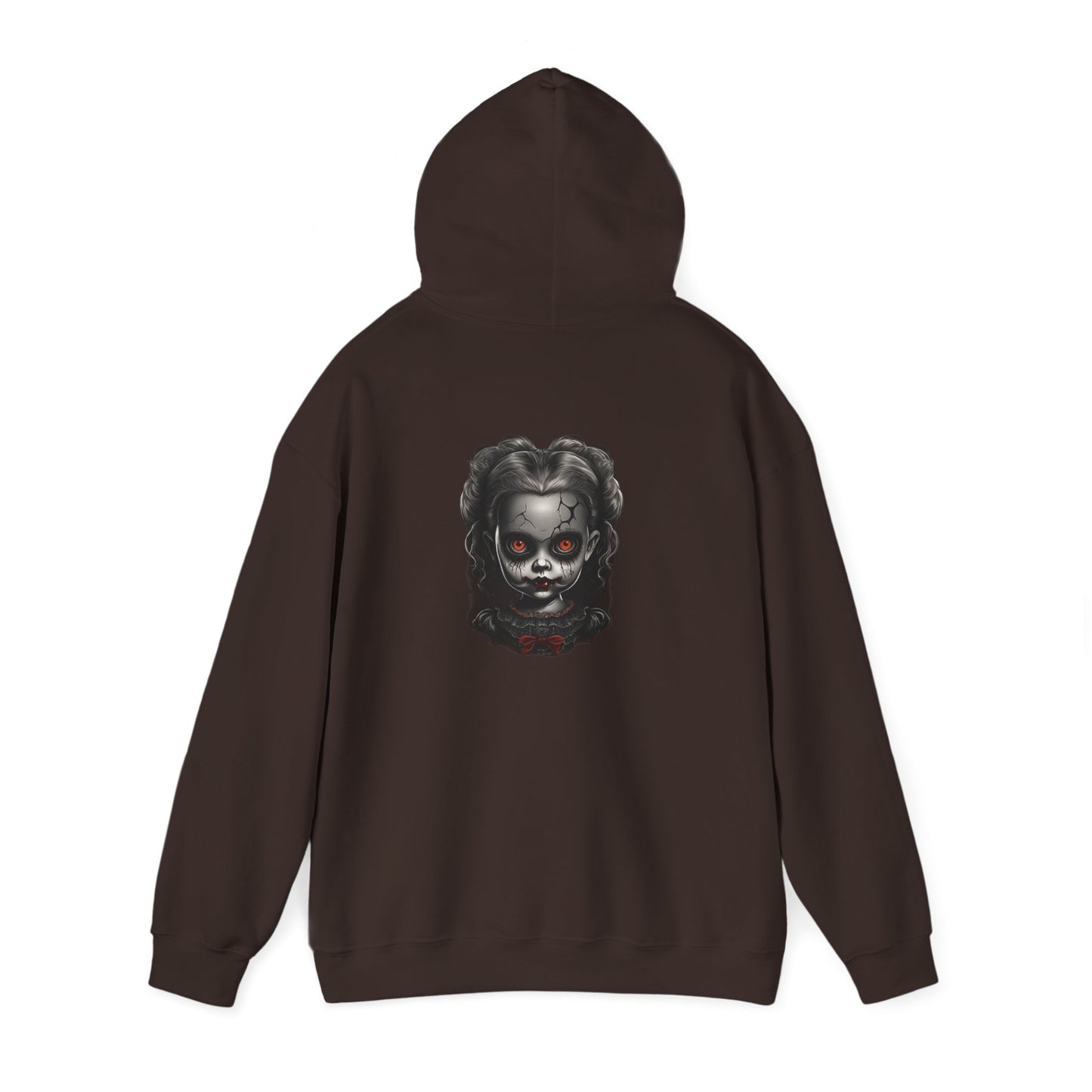 Spooky Horror personalized Unisex Hooded Sweatshirt, Graphic Hoodie, Halloween Apparel, Dark Fantasy, Unique Gift for Horror Lovers