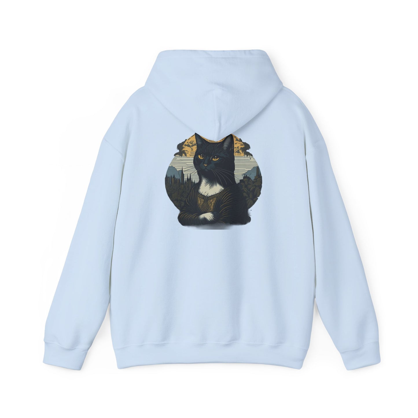 Cozy Cat-Themed personalized Unisex Hooded Sweatshirt, Perfect Gift for Cat Lovers, Casual Wear, Animal Lover Apparel, Hoodie for All Seasons