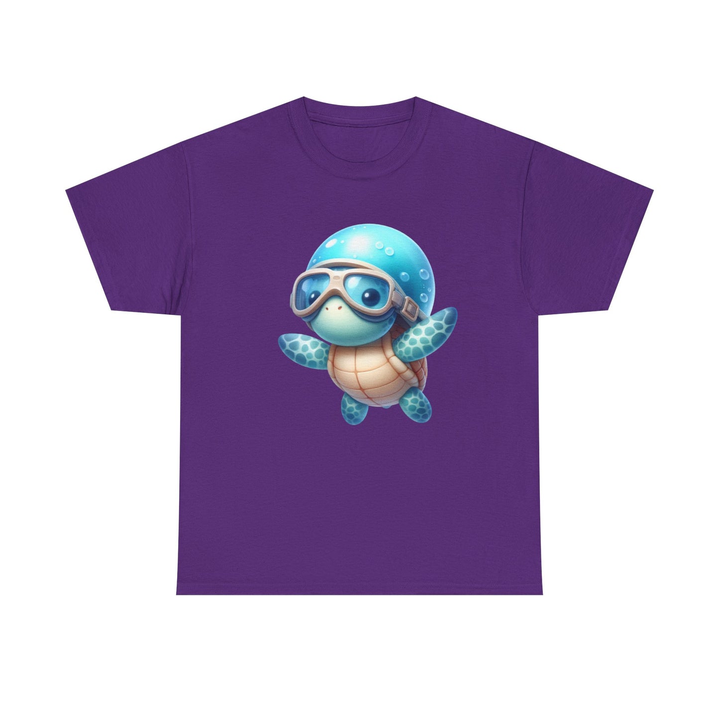 Cute Turtle Adventure Tee, Animal Lover Shirt, Beach Picnic Outfit, Fun Gift for Kids, Eco-Friendly Fashion, Summer Casual Wear