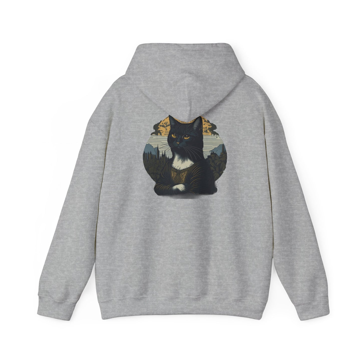Cozy Cat-Themed personalized Unisex Hooded Sweatshirt, Perfect Gift for Cat Lovers, Casual Wear, Animal Lover Apparel, Hoodie for All Seasons