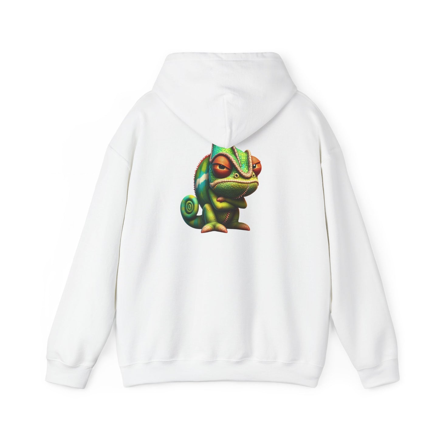 Colorful Chameleon Hoodie - Fun, Cozy, personalized Unisex Sweatshirt for Animal Lovers, Perfect Gift for Birthdays, Holidays, and Casual Wear