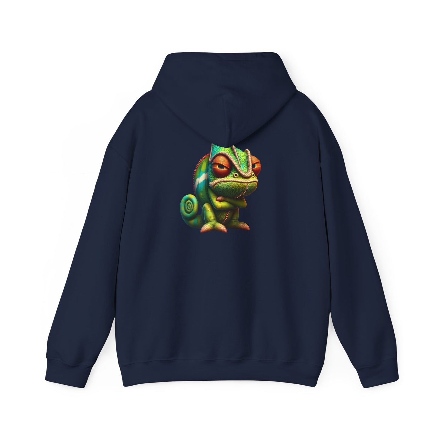 Colorful Chameleon Hoodie - Fun, Cozy, personalized Unisex Sweatshirt for Animal Lovers, Perfect Gift for Birthdays, Holidays, and Casual Wear