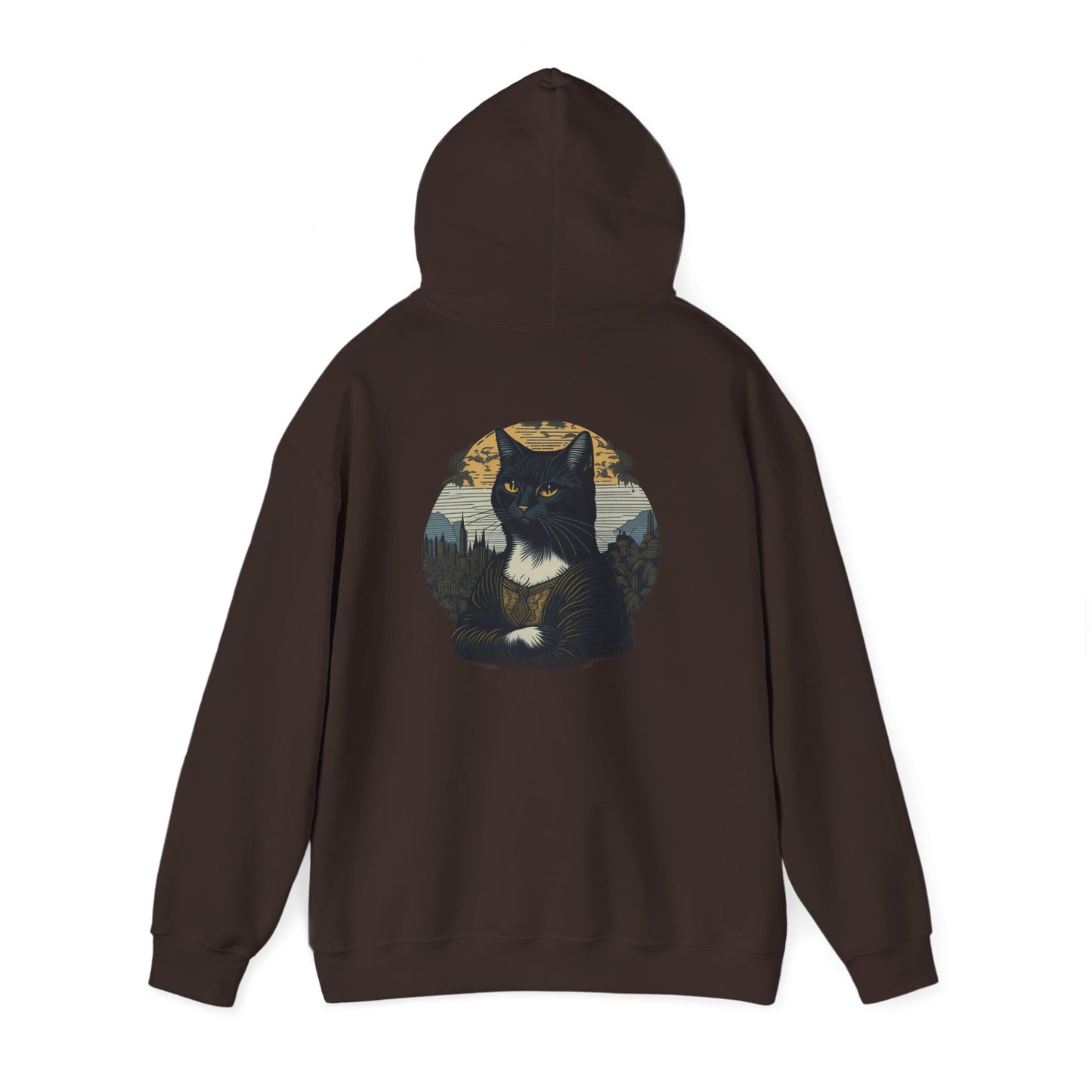 Cozy Cat-Themed personalized Unisex Hooded Sweatshirt, Perfect Gift for Cat Lovers, Casual Wear, Animal Lover Apparel, Hoodie for All Seasons