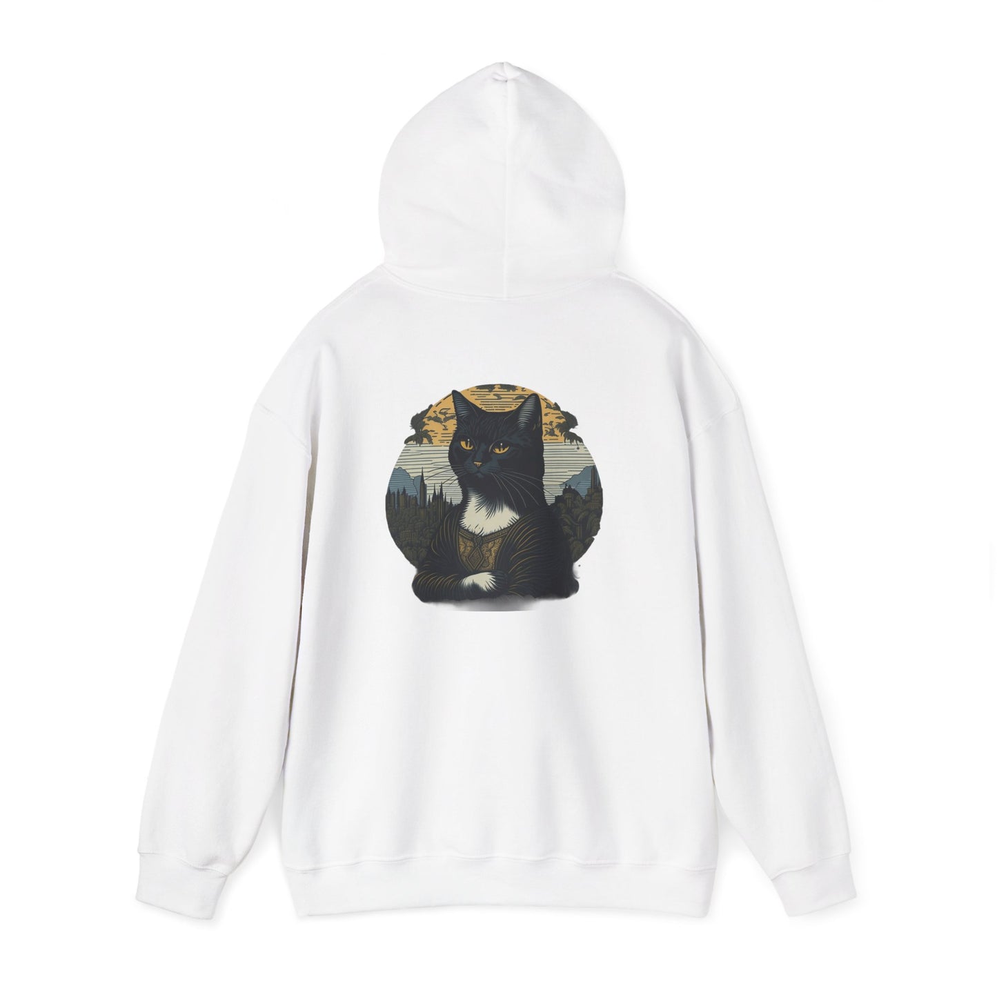 Cozy Cat-Themed personalized Unisex Hooded Sweatshirt, Perfect Gift for Cat Lovers, Casual Wear, Animal Lover Apparel, Hoodie for All Seasons