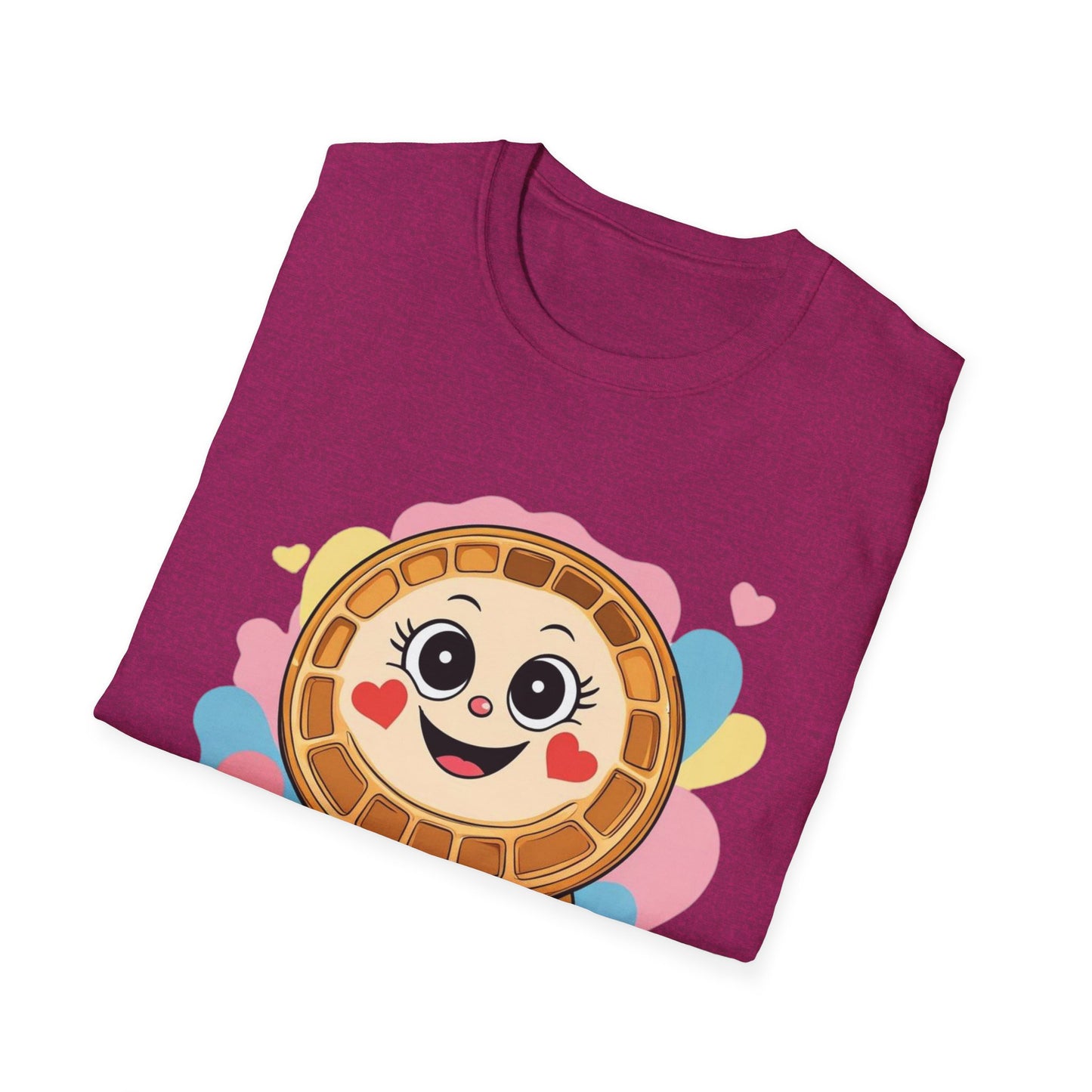 I Like You A Waffle Lot Funny Unisex T-Shirt – Cute Breakfast Pun Tee for Waffle Lovers