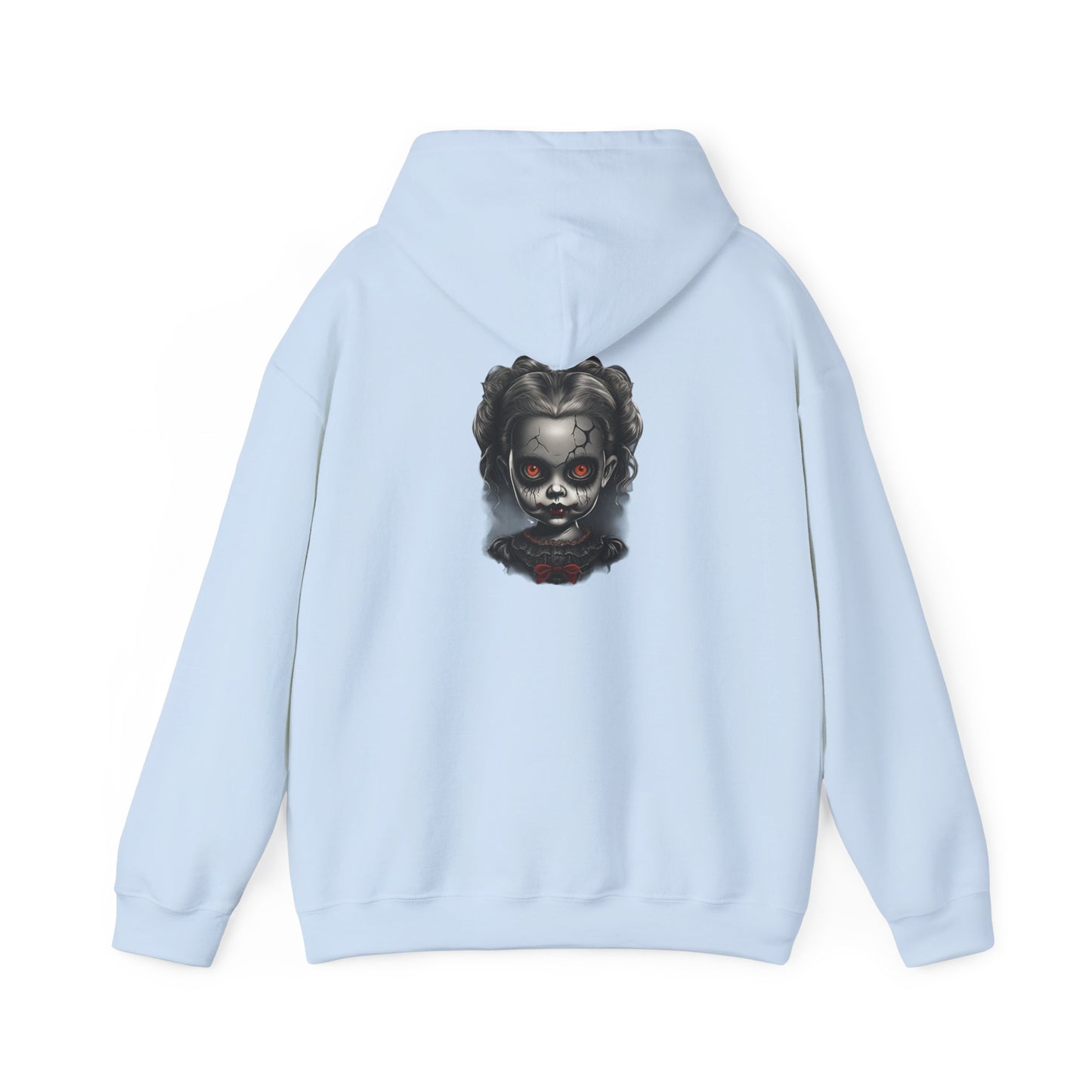 Spooky Horror personalized Unisex Hooded Sweatshirt, Graphic Hoodie, Halloween Apparel, Dark Fantasy, Unique Gift for Horror Lovers