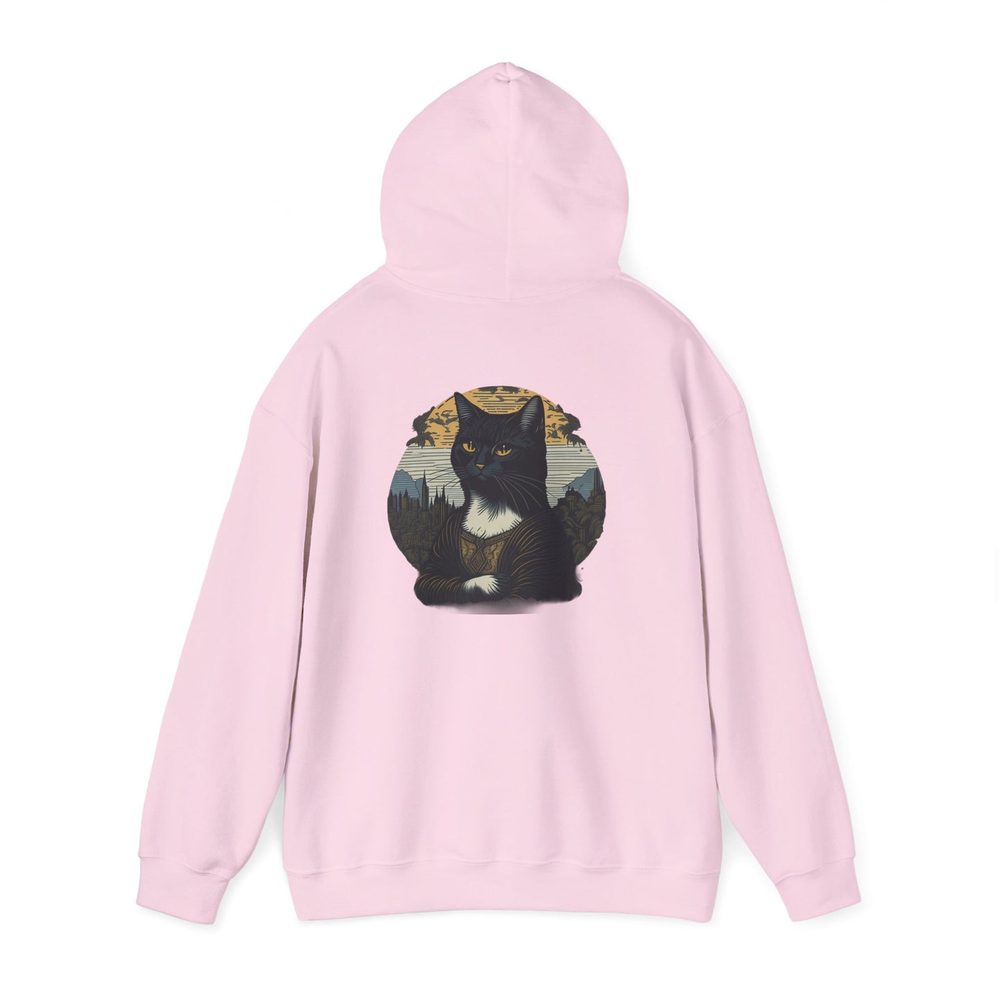 Cozy Cat-Themed personalized Unisex Hooded Sweatshirt, Perfect Gift for Cat Lovers, Casual Wear, Animal Lover Apparel, Hoodie for All Seasons