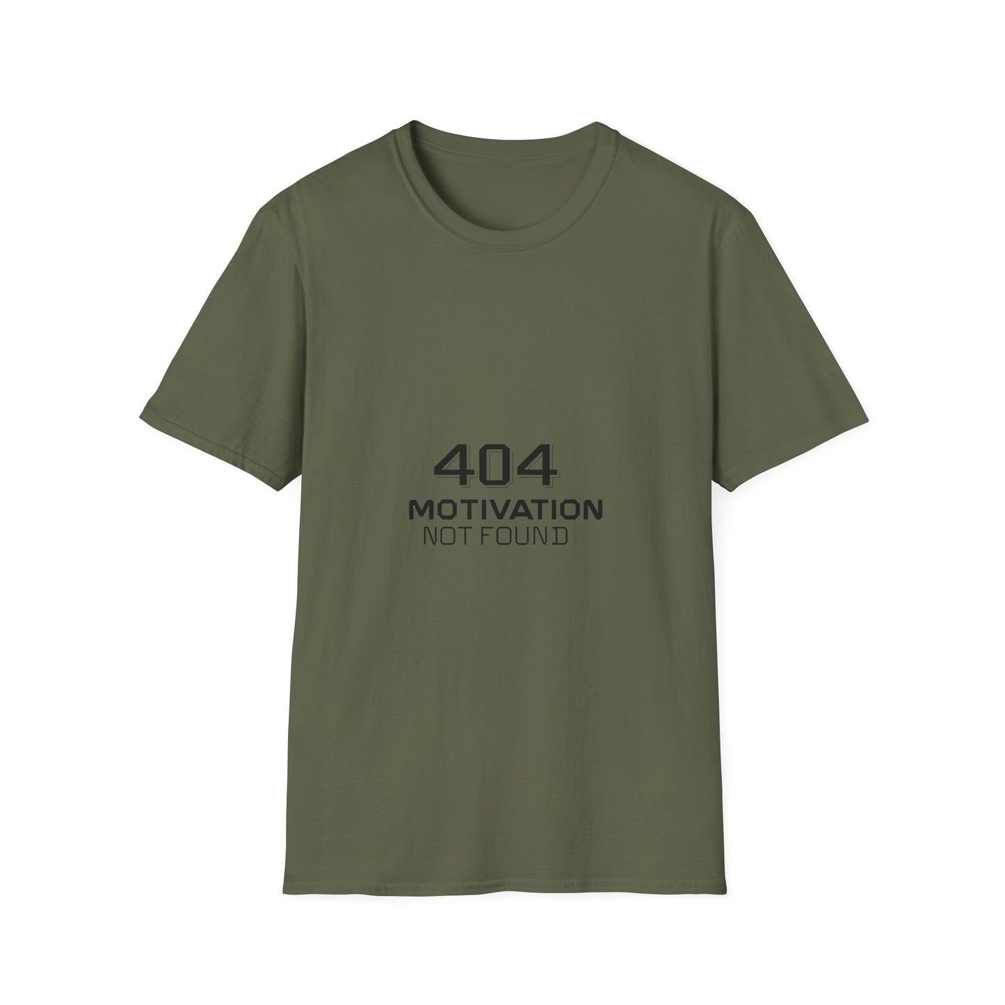 404 Motivation Not Found T-Shirt, Funny Graphic Tee, Unisex Humor Shirt, Gift for Motivational Speakers, Casual Everyday Wear, [...]