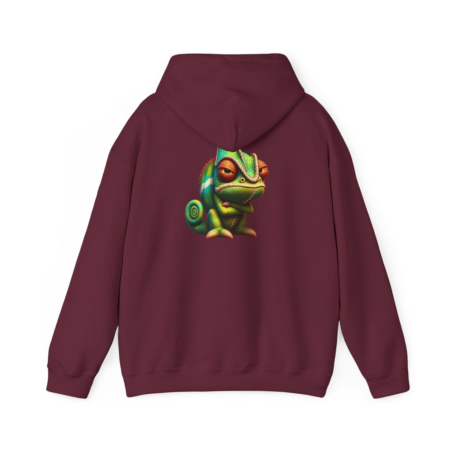Colorful Chameleon Hoodie - Fun, Cozy, personalized Unisex Sweatshirt for Animal Lovers, Perfect Gift for Birthdays, Holidays, and Casual Wear