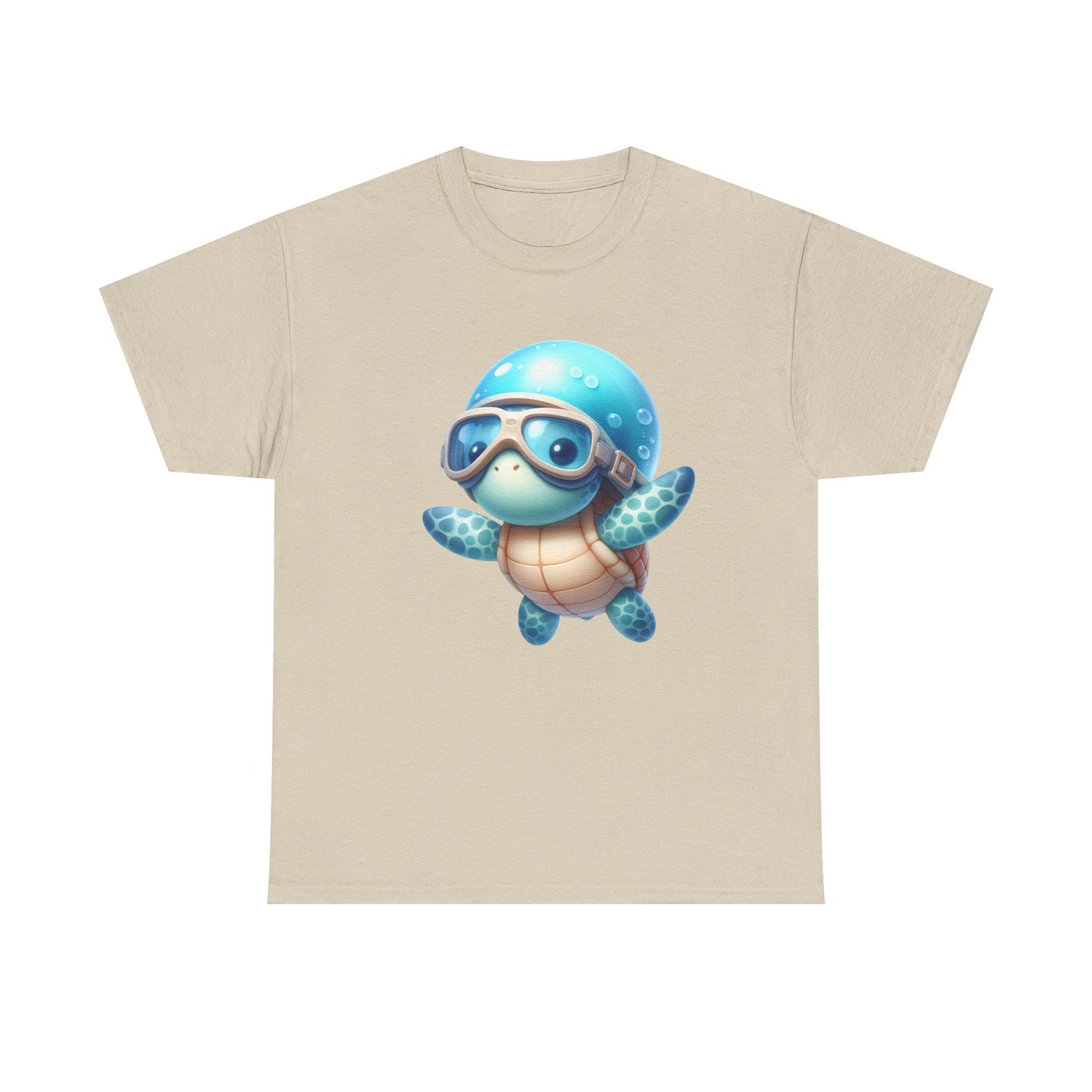Cute Turtle Adventure Tee, Animal Lover Shirt, Beach Picnic Outfit, Fun Gift for Kids, Eco-Friendly Fashion, Summer Casual Wear