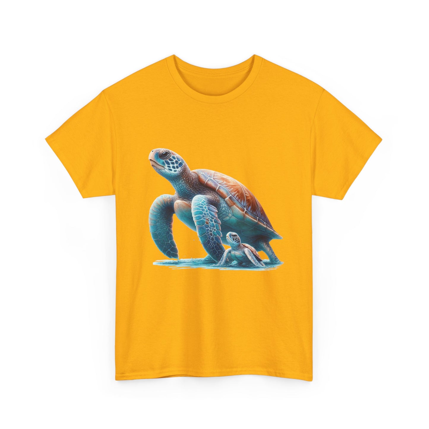 Turtle Adventure Unisex Tee | Ocean-Inspired Cotton Shirt, Nature Lover Gift, Beach Day Outfit, Cute Animal Tee, Eco-Friendly Fashion