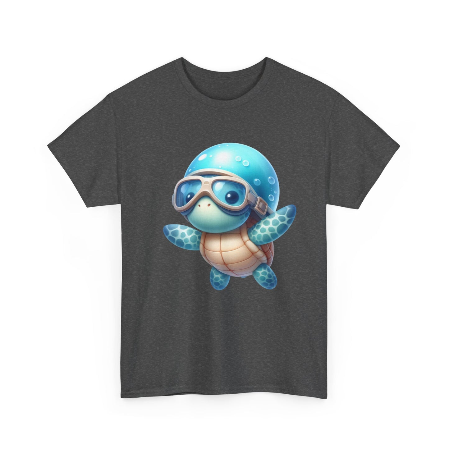 Cute Turtle Adventure Tee, Animal Lover Shirt, Beach Picnic Outfit, Fun Gift for Kids, Eco-Friendly Fashion, Summer Casual Wear