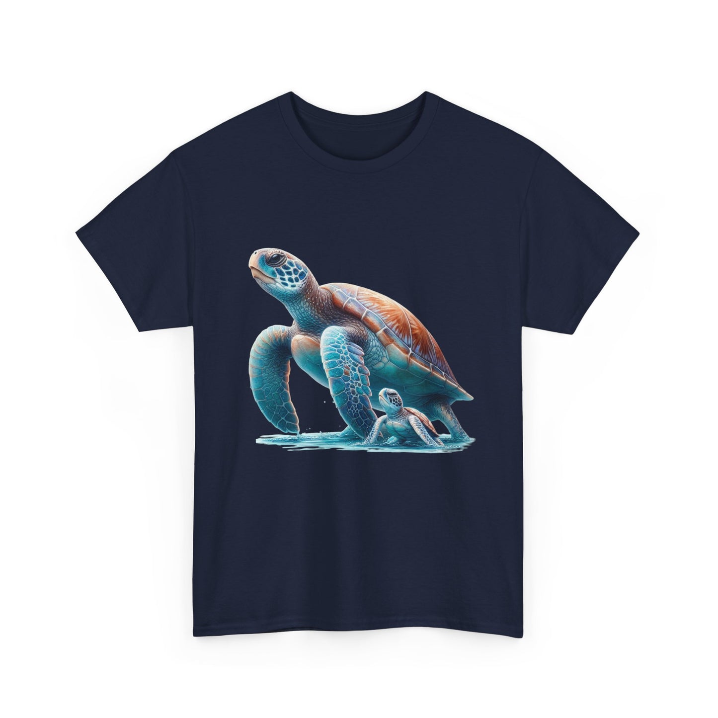 Turtle Adventure Unisex Tee | Ocean-Inspired Cotton Shirt, Nature Lover Gift, Beach Day Outfit, Cute Animal Tee, Eco-Friendly Fashion