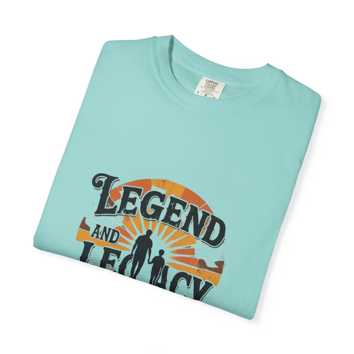 Legend and Legacy Dad & Son T-Shirt - Unisex Gift for Father’s Day, Family Bonding, Nostalgic Apparel, Casual Wear