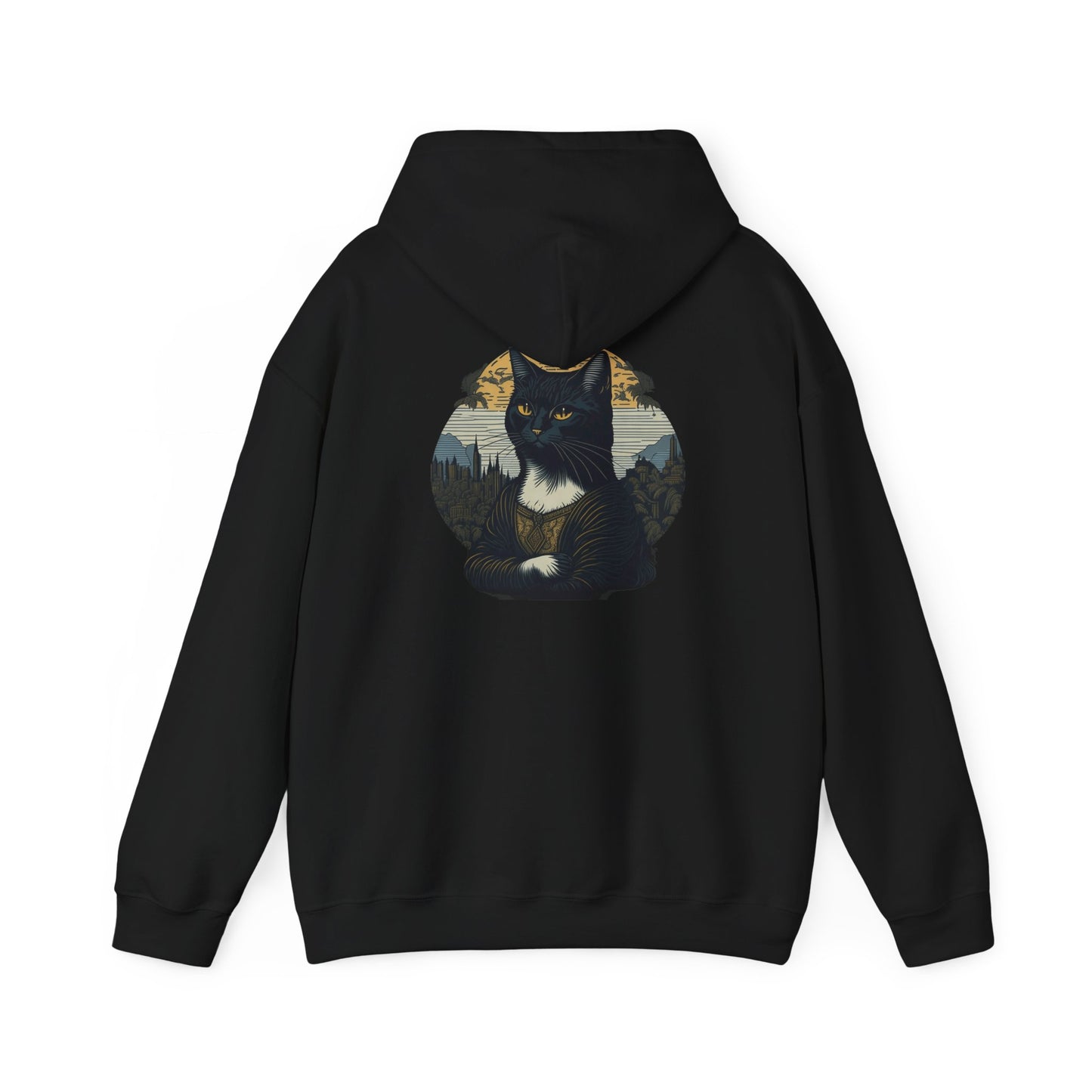 Cozy Cat-Themed personalized Unisex Hooded Sweatshirt, Perfect Gift for Cat Lovers, Casual Wear, Animal Lover Apparel, Hoodie for All Seasons