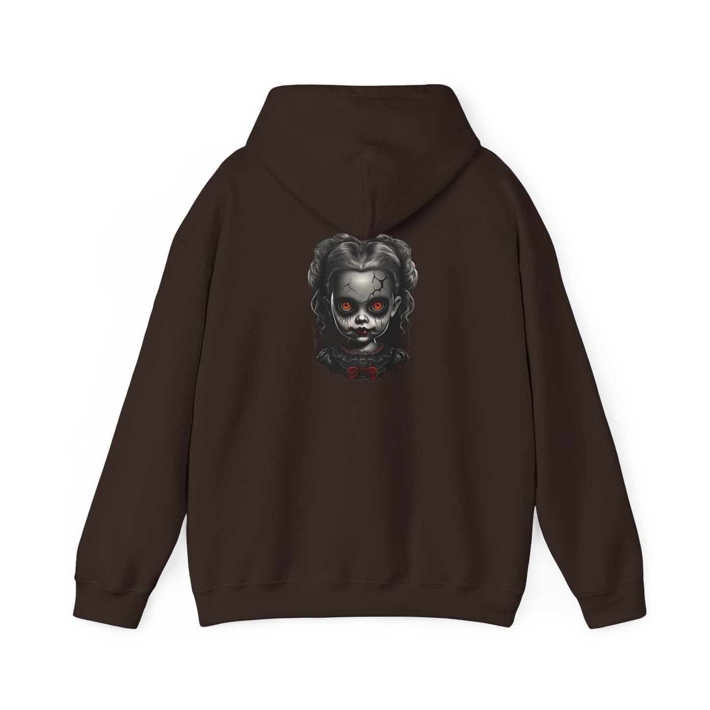 Spooky Horror personalized Unisex Hooded Sweatshirt, Graphic Hoodie, Halloween Apparel, Dark Fantasy, Unique Gift for Horror Lovers