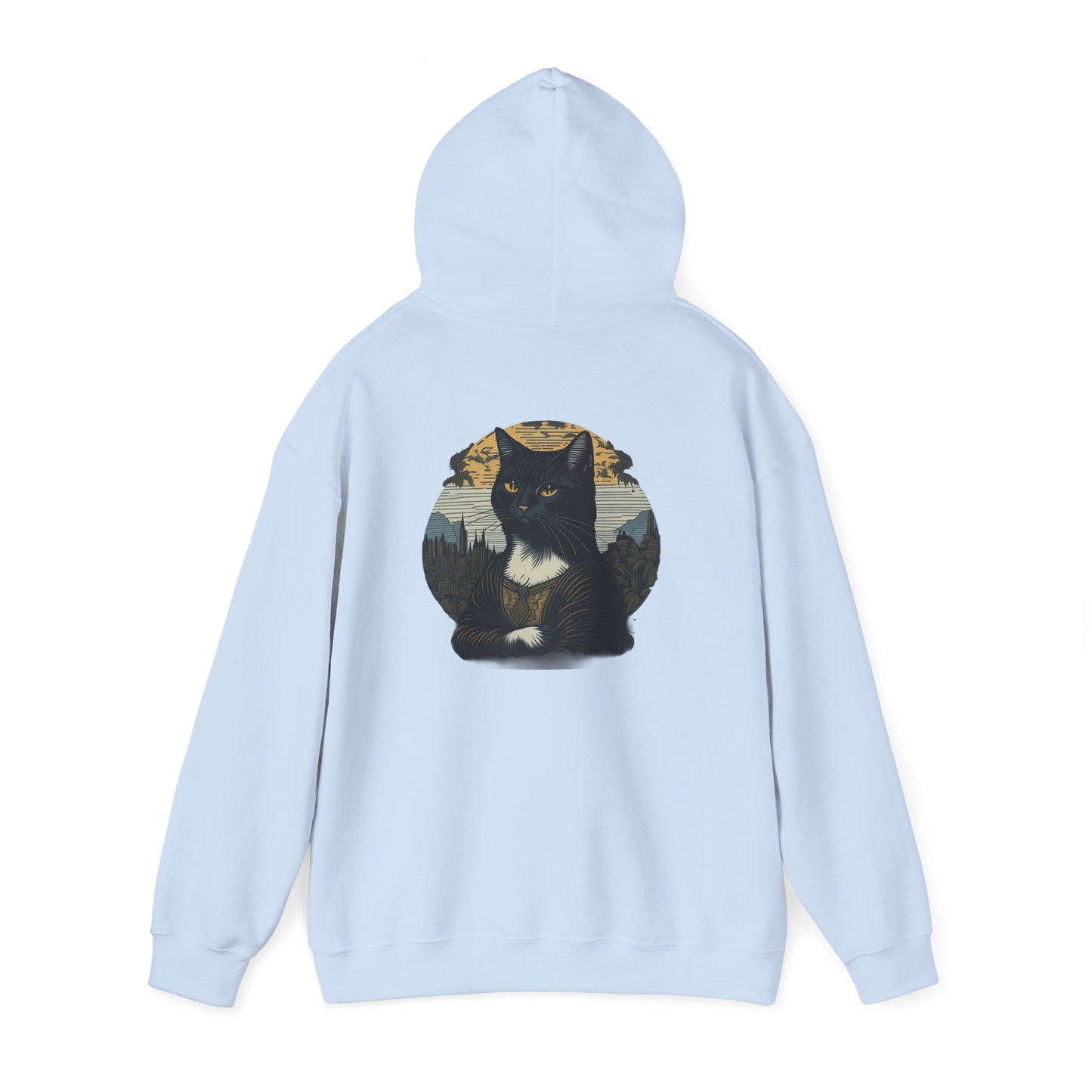 Cozy Cat-Themed personalized Unisex Hooded Sweatshirt, Perfect Gift for Cat Lovers, Casual Wear, Animal Lover Apparel, Hoodie for All Seasons