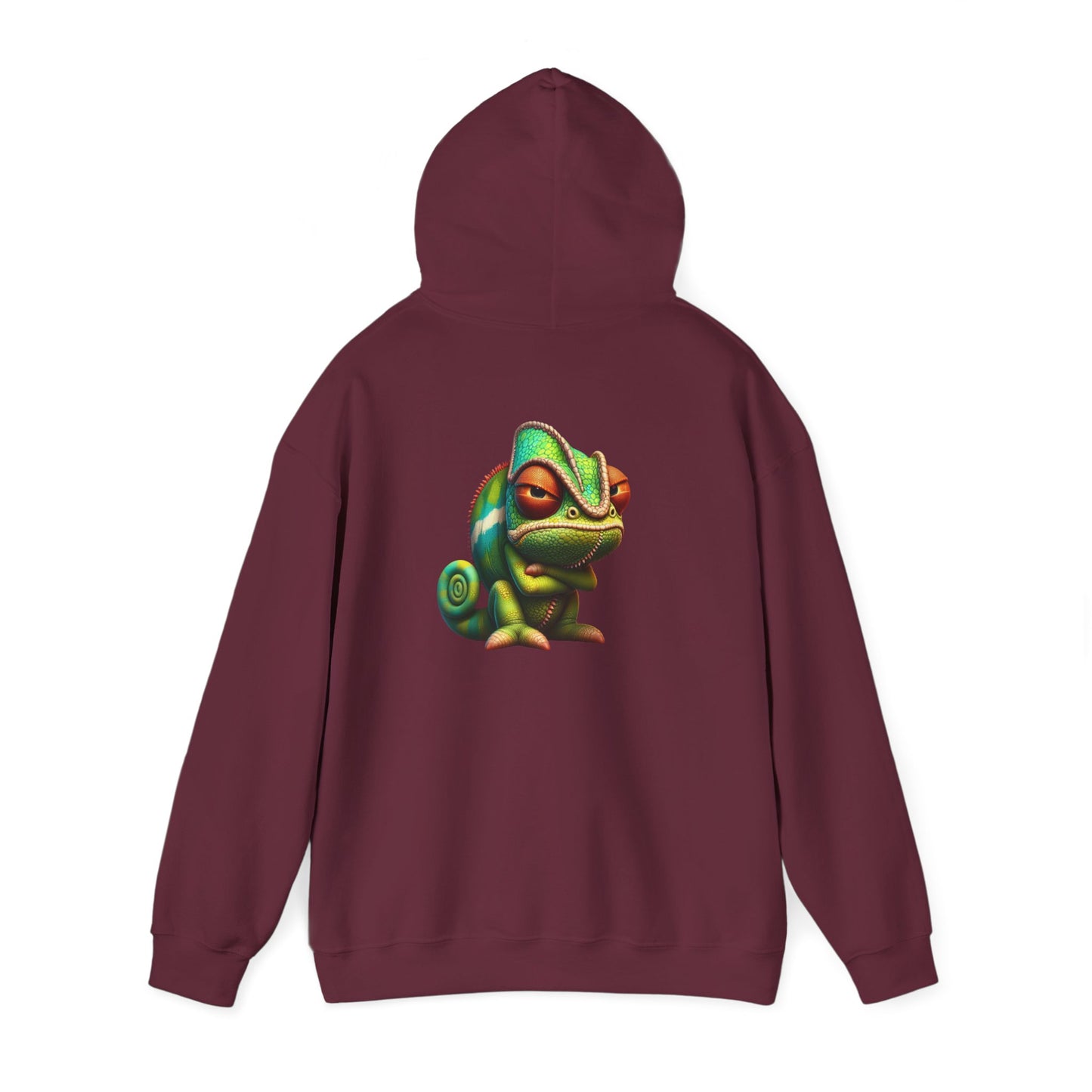 Colorful Chameleon Hoodie - Fun, Cozy, personalized Unisex Sweatshirt for Animal Lovers, Perfect Gift for Birthdays, Holidays, and Casual Wear