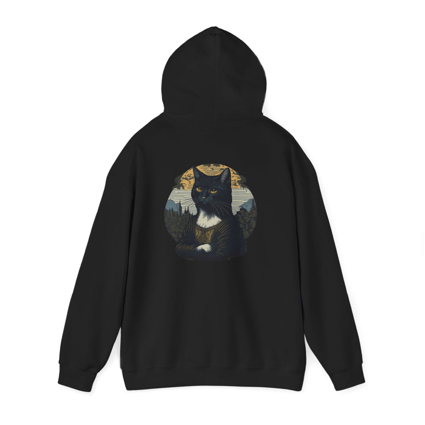 Cozy Cat-Themed personalized Unisex Hooded Sweatshirt, Perfect Gift for Cat Lovers, Casual Wear, Animal Lover Apparel, Hoodie for All Seasons