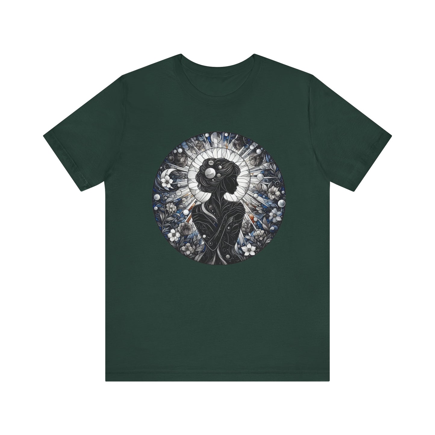 Bohemian Goddess Tee - Unisex Jersey Short Sleeve T-Shirt, Art Tee, Festival Wear, Boho Style, Unique Graphic Shirt, Gift for Her, [...]
